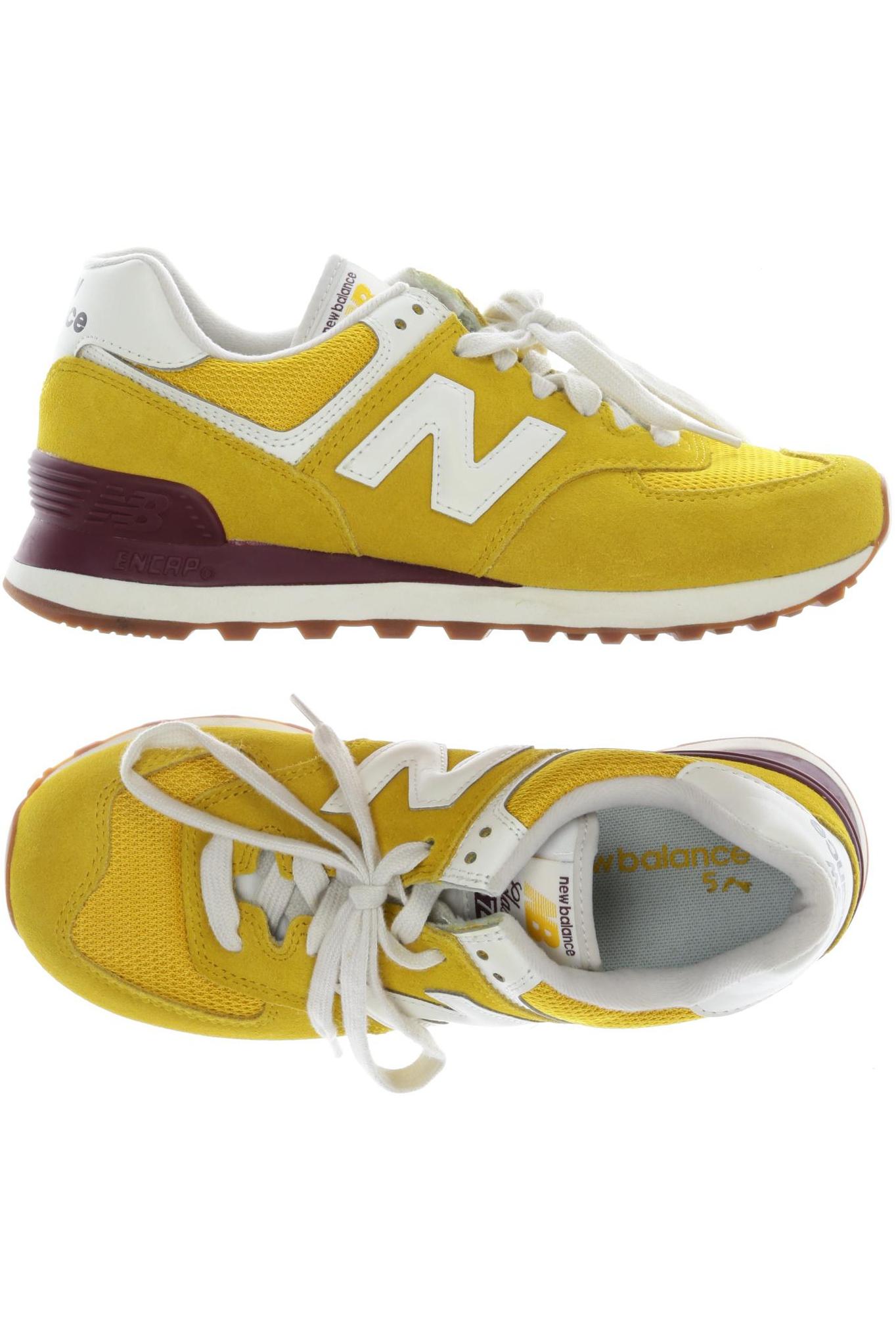 

New Balance Damen Sneakers, gelb, Gr. 37.5