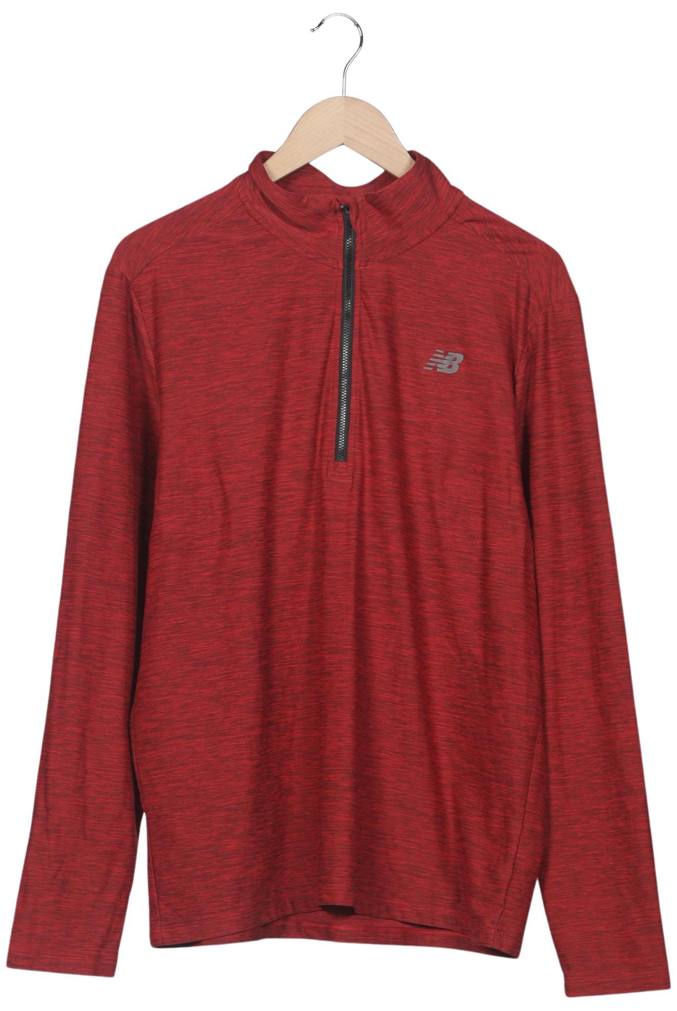 

New Balance Herren Sweatshirt, rot, Gr. 52