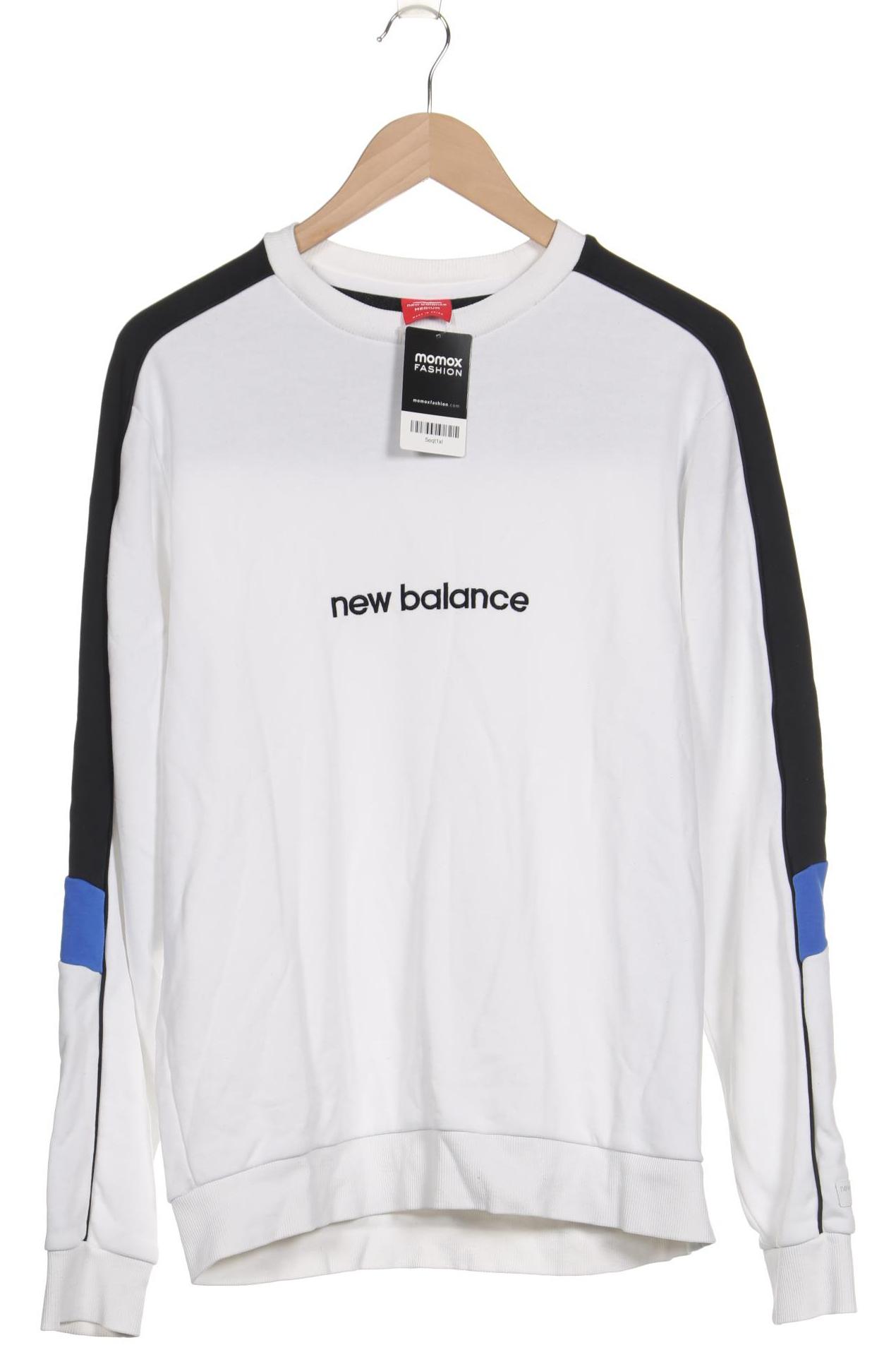 

New Balance Herren Sweatshirt, weiß, Gr. 48