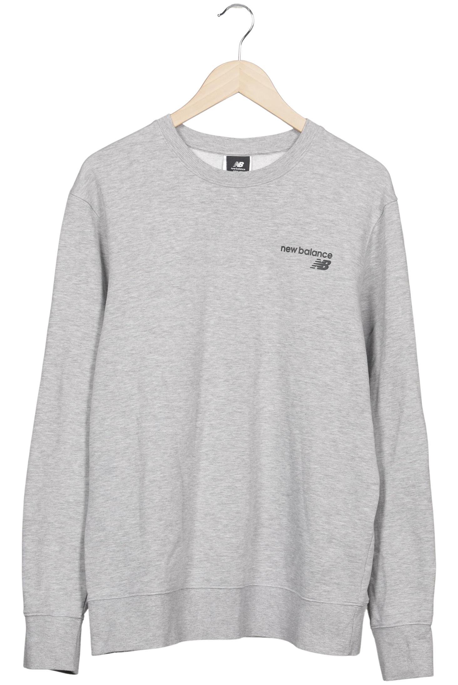 

New Balance Herren Sweatshirt, grau, Gr. 54