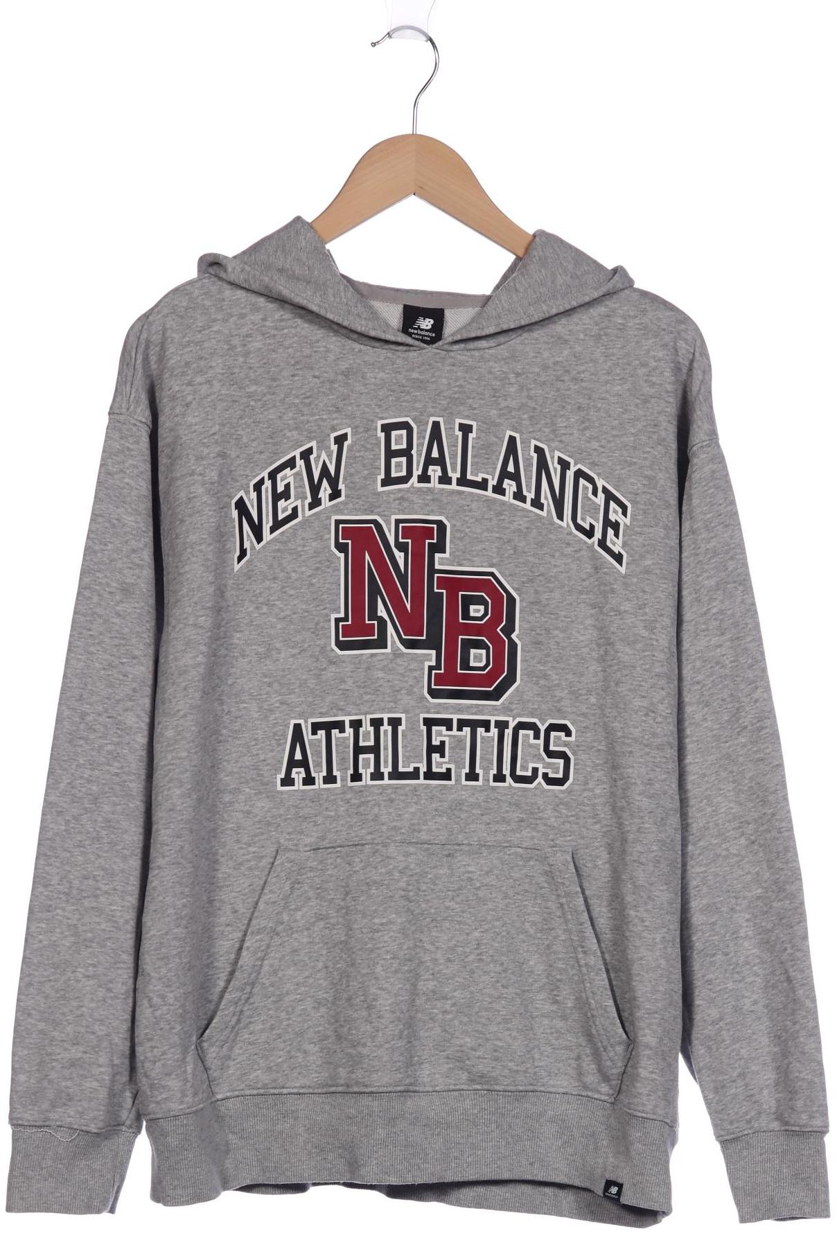 

New Balance Herren Kapuzenpullover, grau