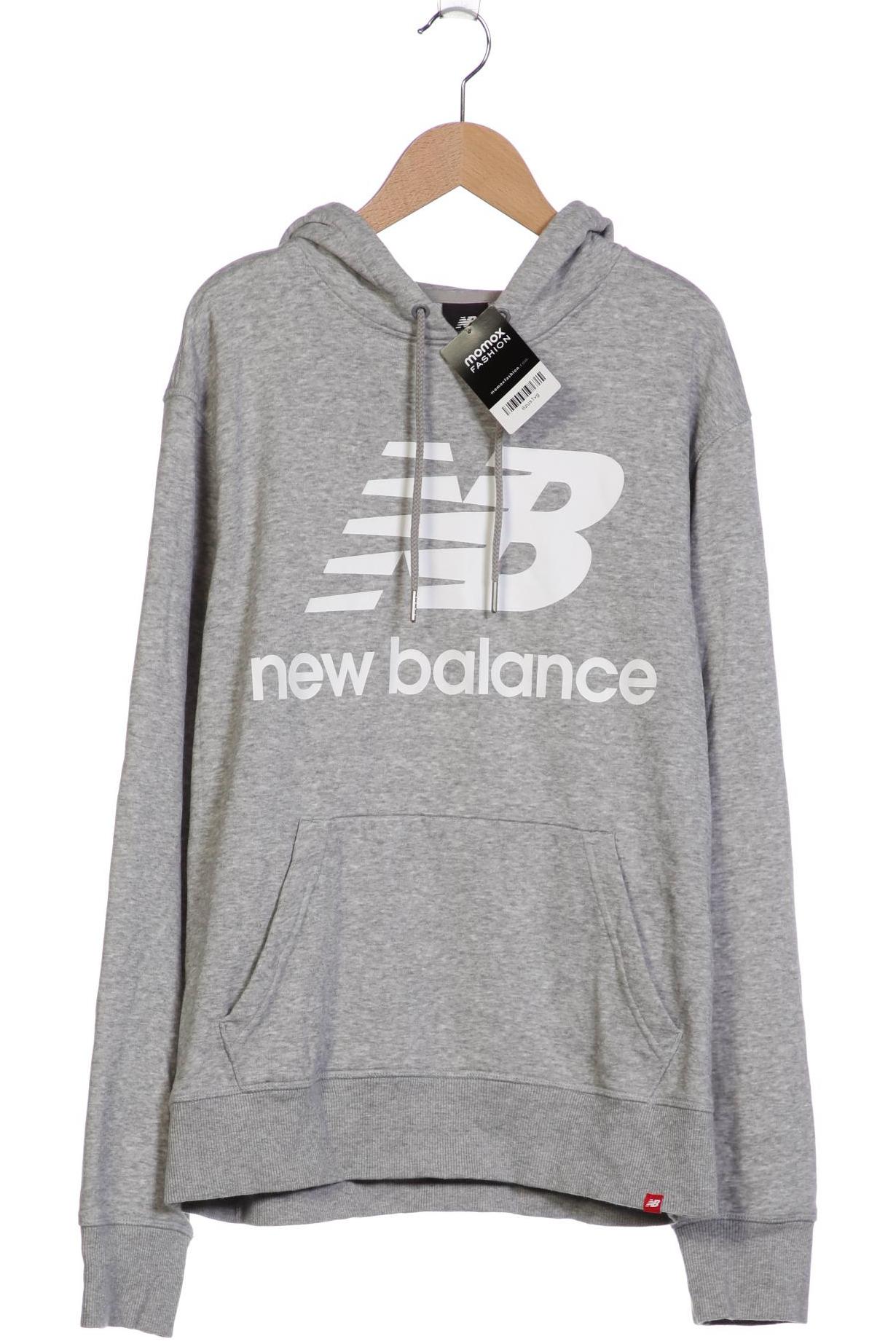 

New Balance Herren Kapuzenpullover, grau, Gr. 48