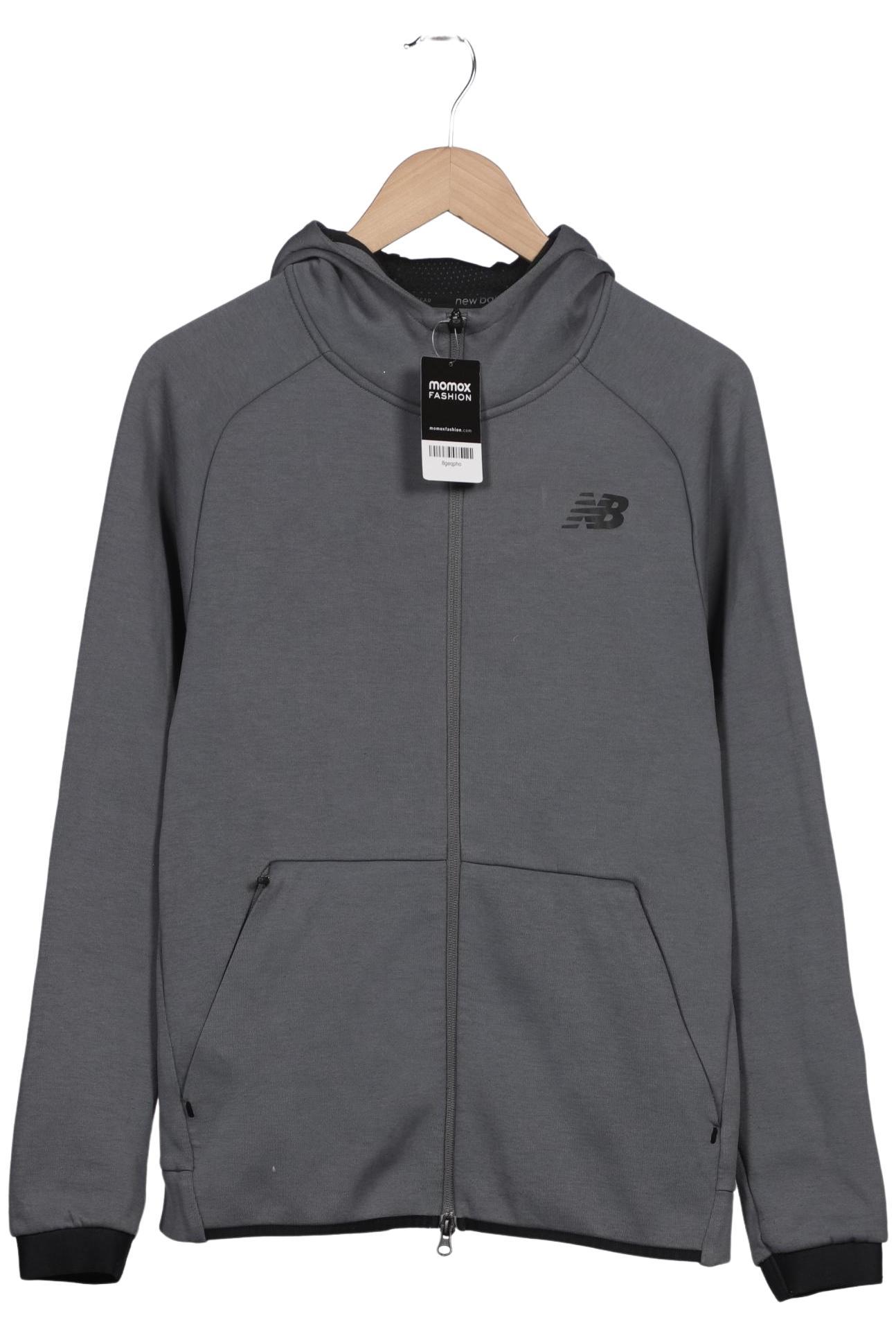 

New Balance Herren Kapuzenpullover, grau, Gr. 46