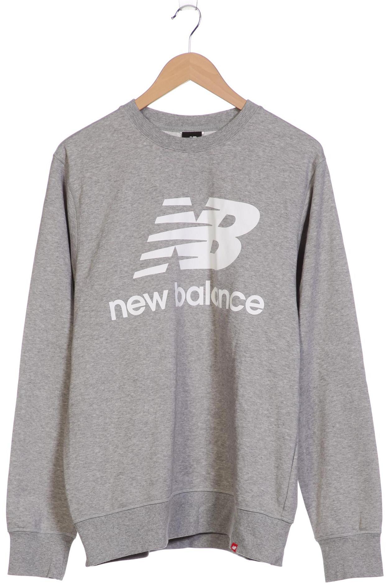 

New Balance Herren Sweatshirt, grau, Gr. 52