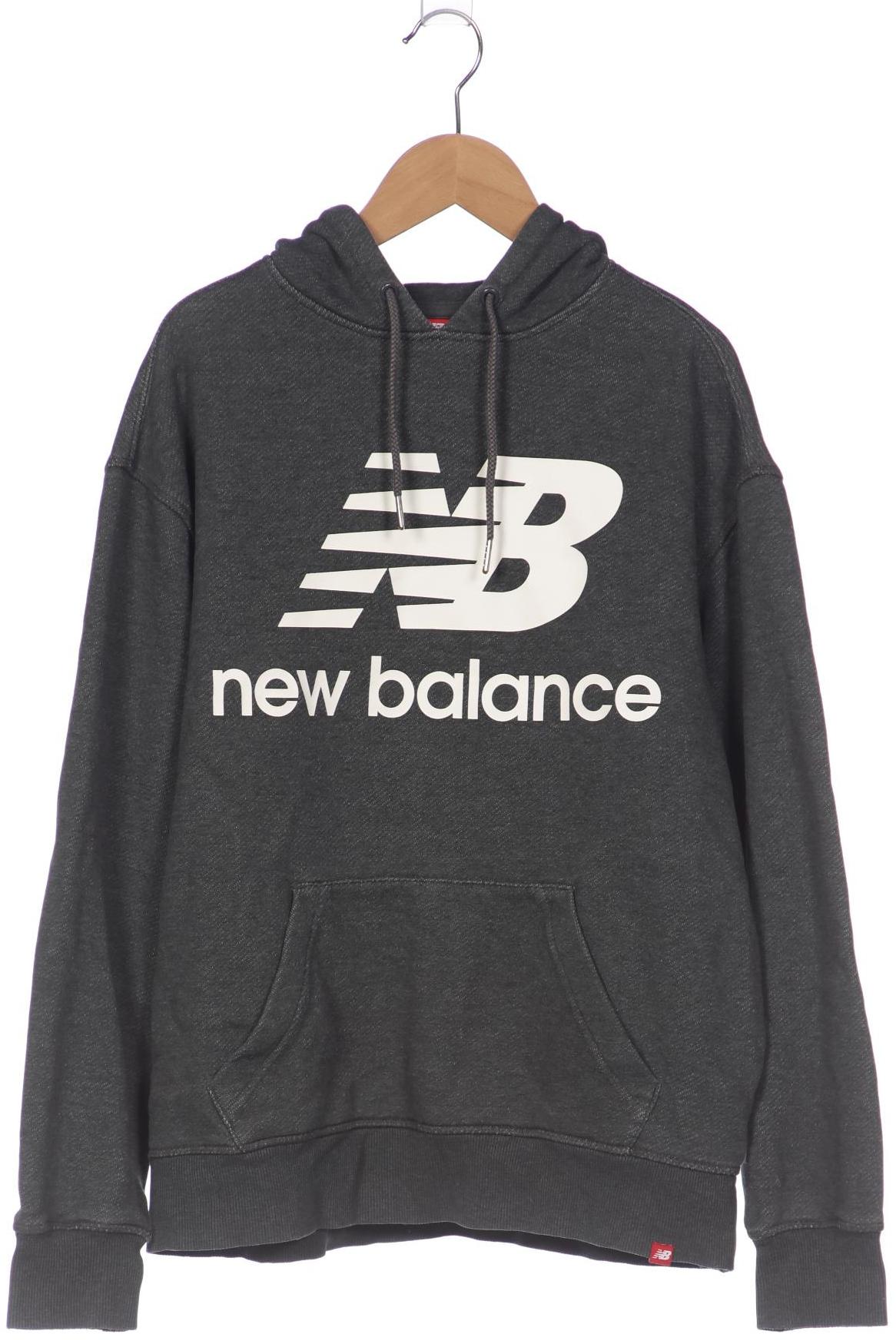 

New Balance Herren Kapuzenpullover, grau, Gr. 44