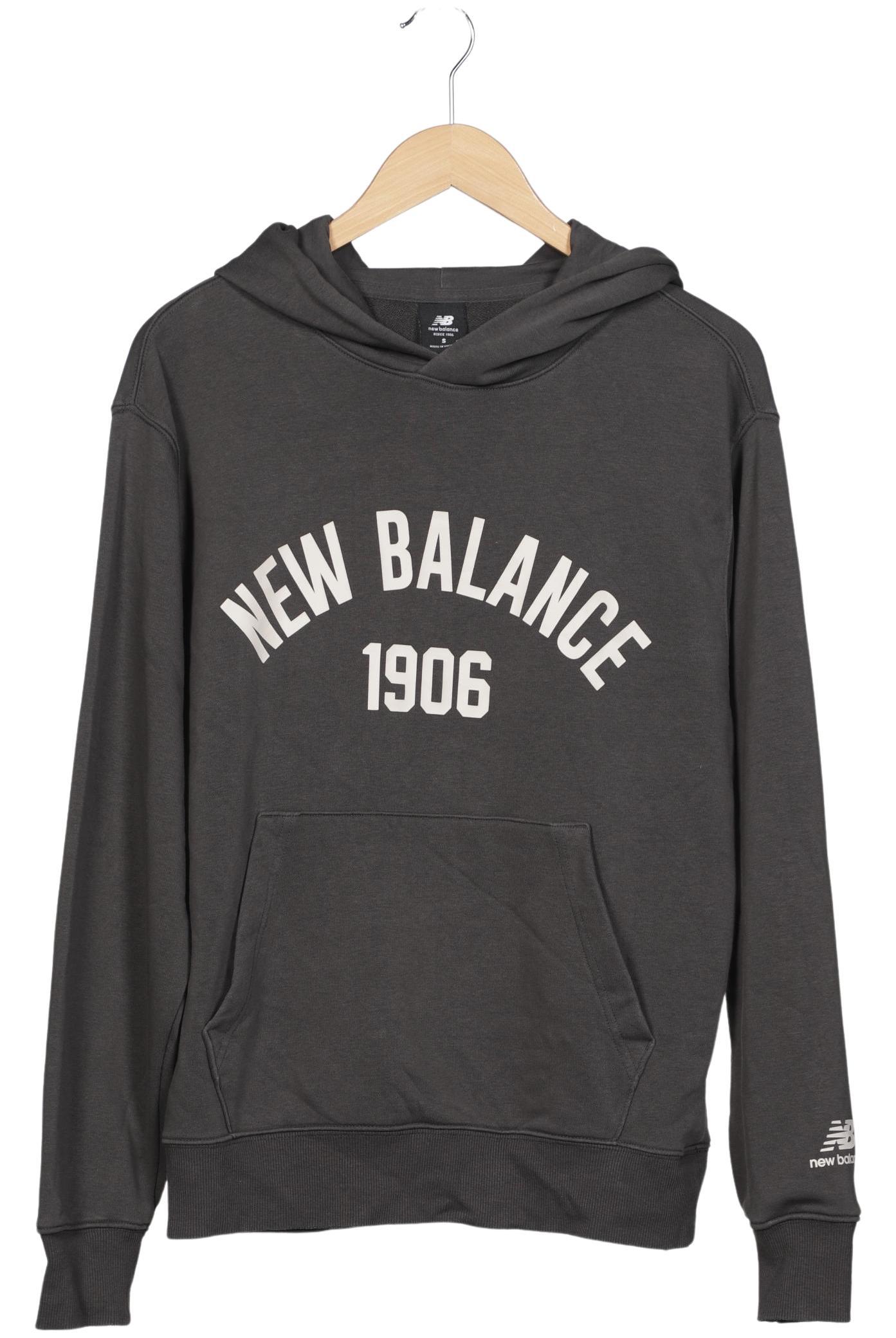

New Balance Herren Kapuzenpullover, grau, Gr. 46