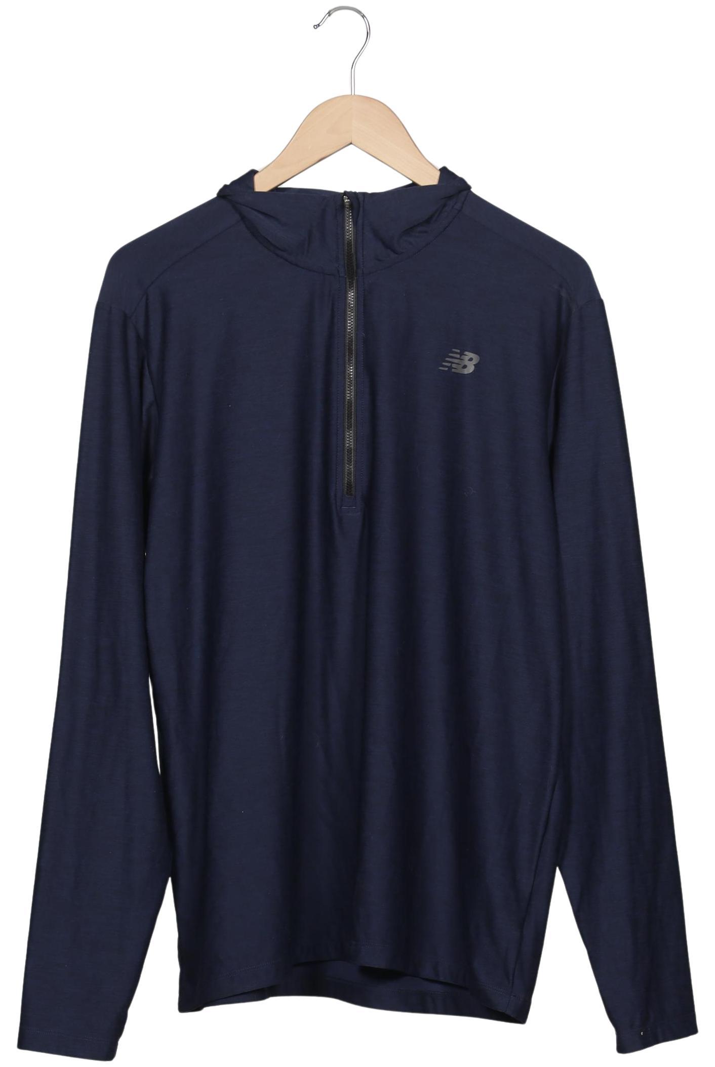 

New Balance Herren Langarmshirt, marineblau, Gr. 54