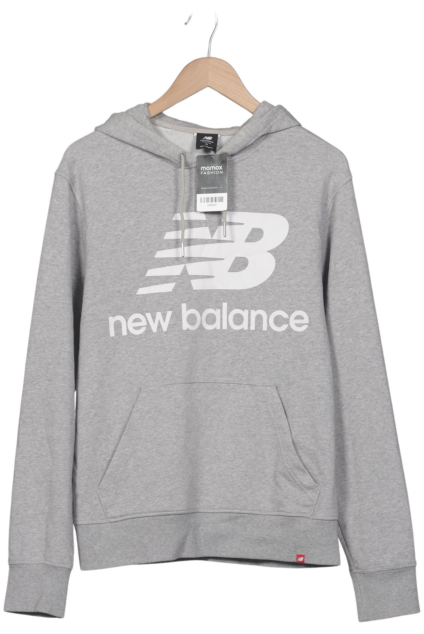 

New Balance Herren Kapuzenpullover, grau, Gr. 48