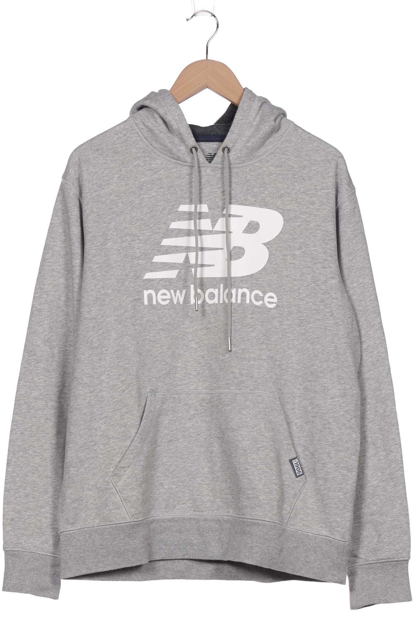 

New Balance Herren Kapuzenpullover, grau