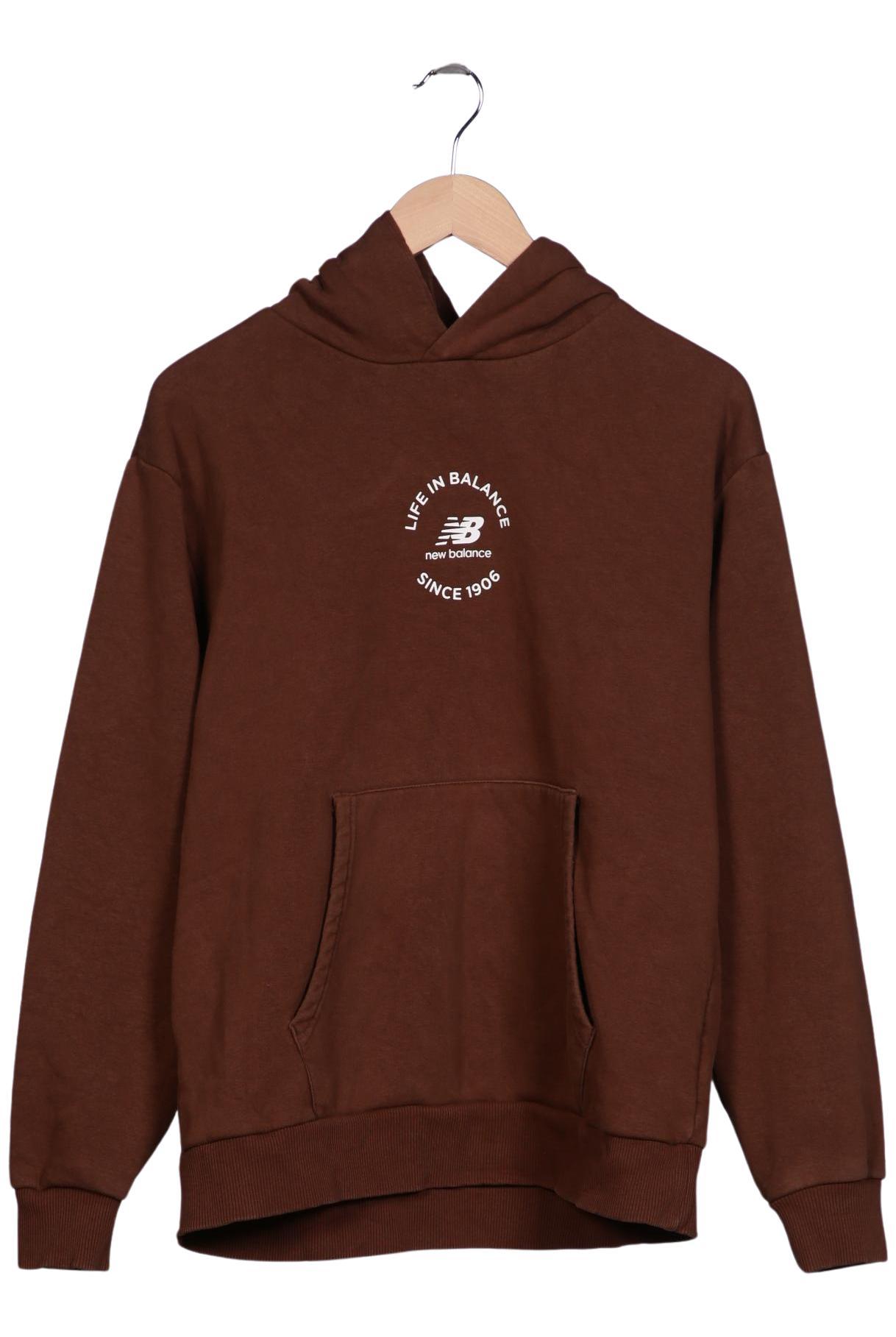 

New Balance Herren Kapuzenpullover, braun, Gr. 46