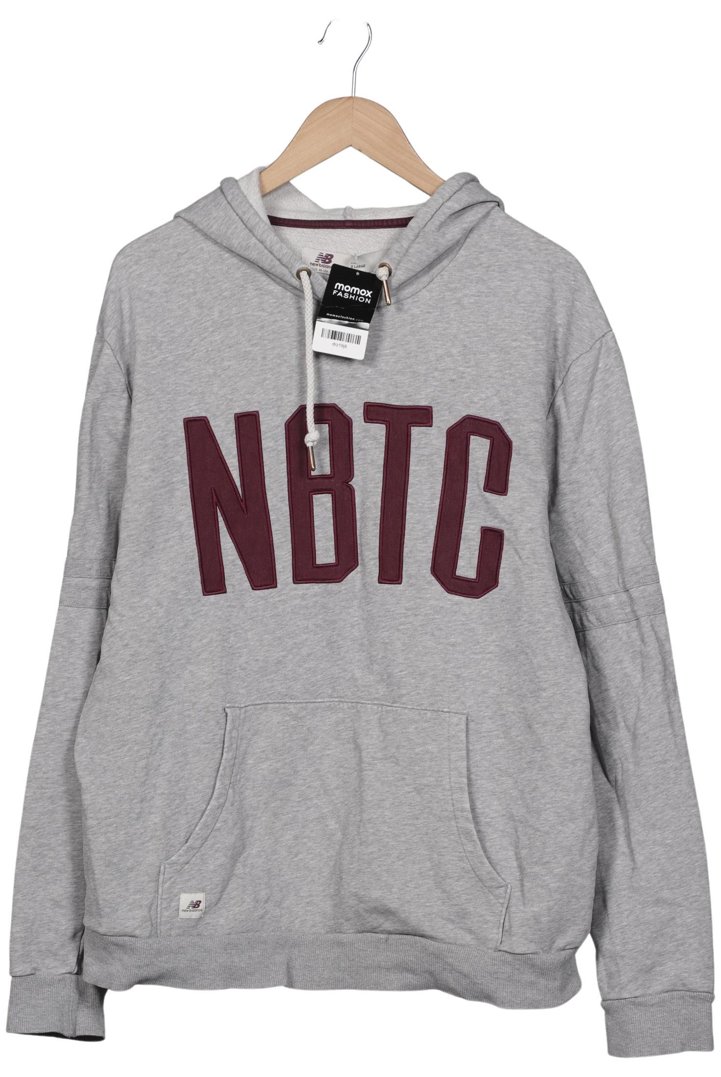 

New Balance Herren Kapuzenpullover, grau, Gr. 54