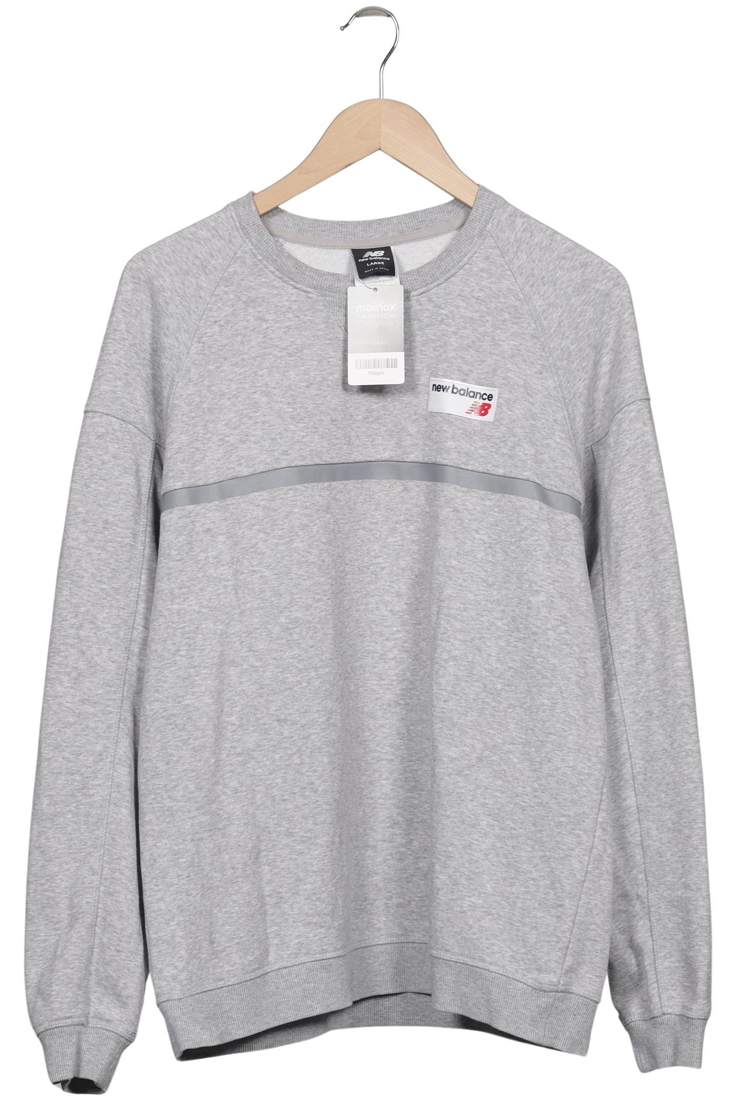 

New Balance Herren Sweatshirt, grau, Gr. 52