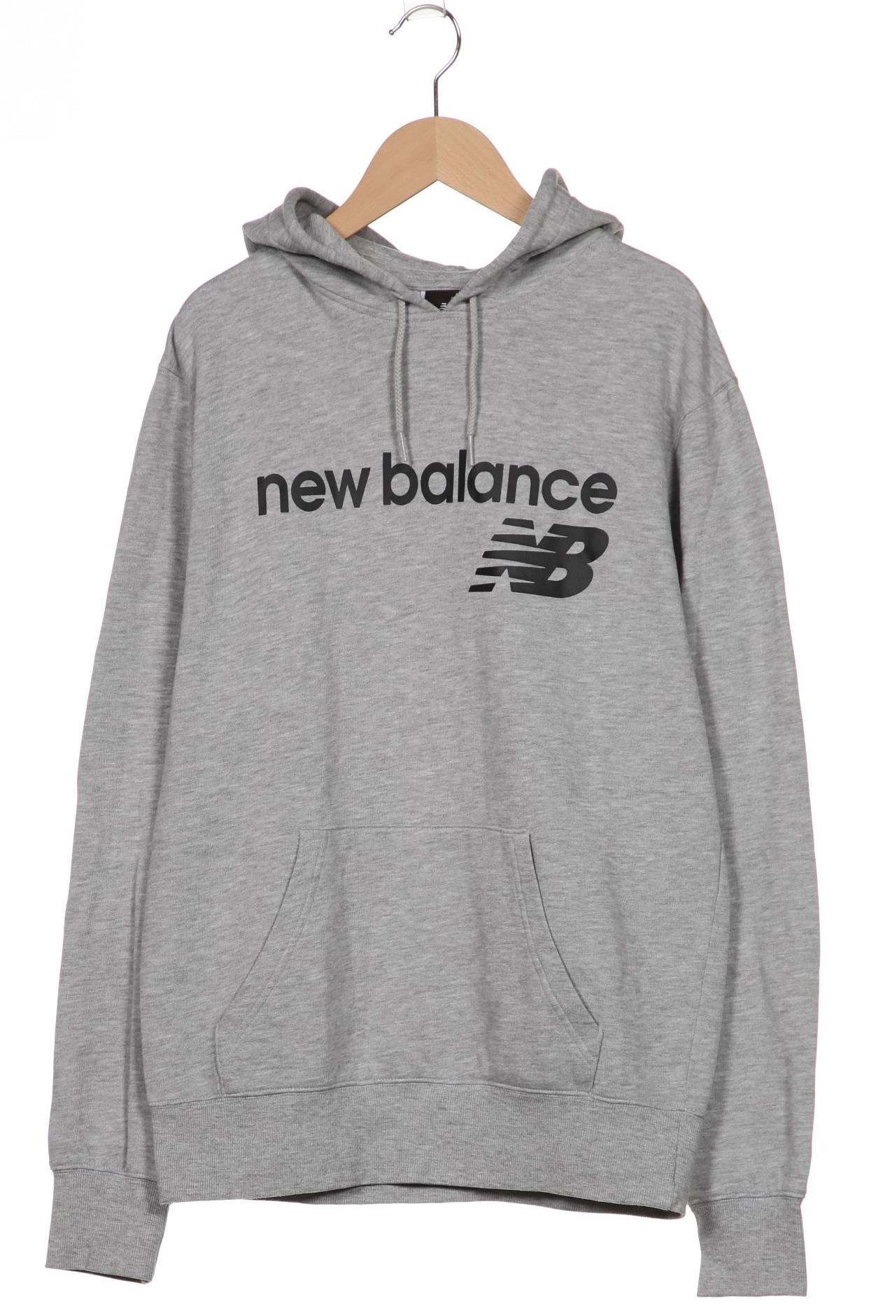 

New Balance Herren Kapuzenpullover, grau