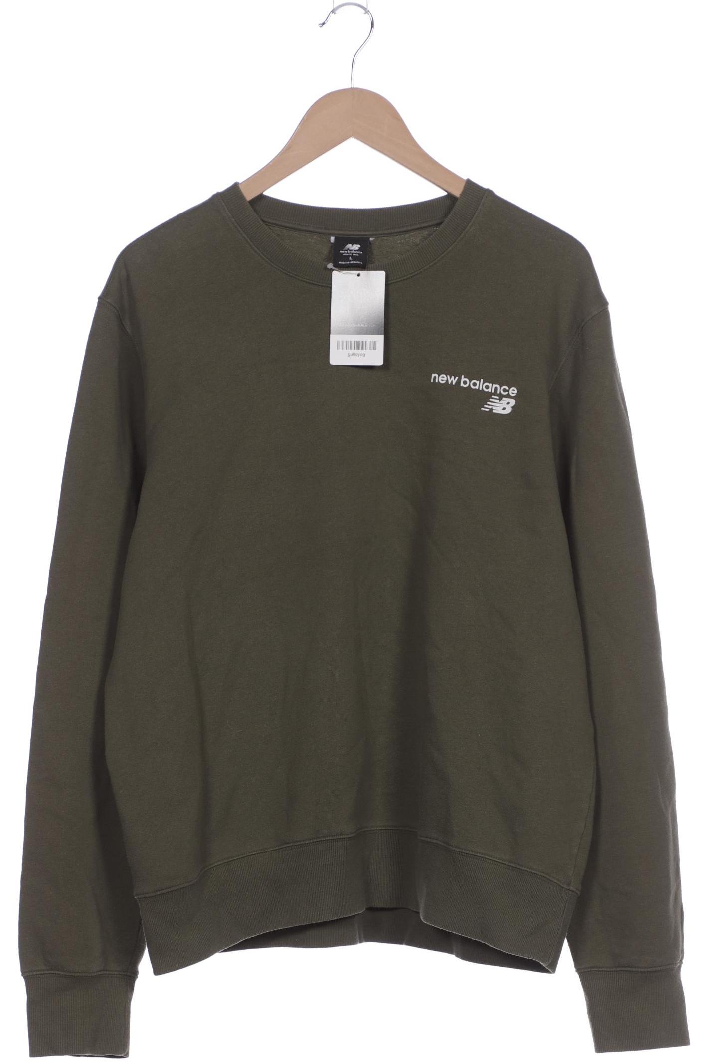 

New Balance Herren Sweatshirt, grün, Gr. 52