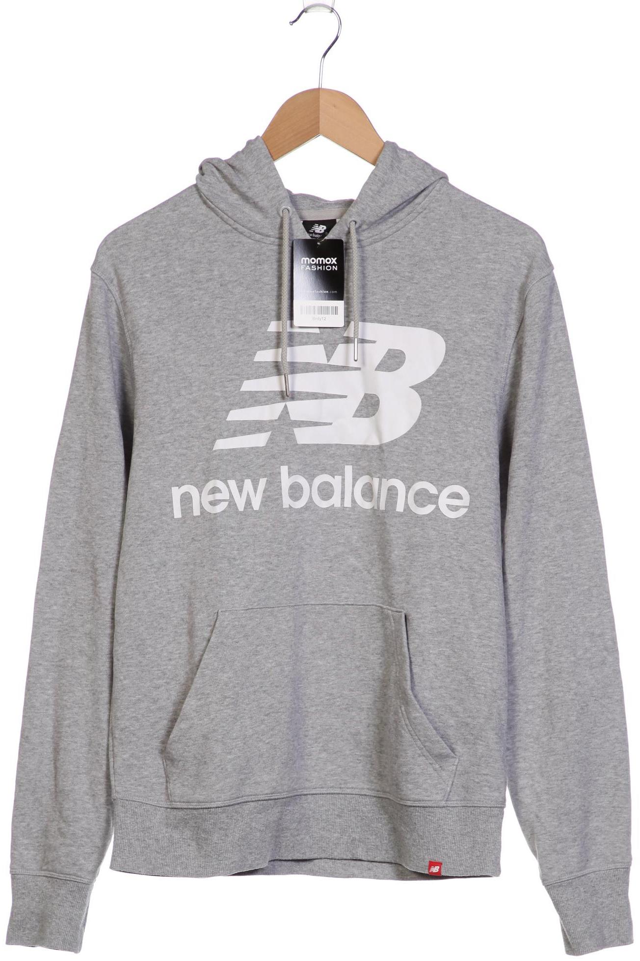 

New Balance Herren Kapuzenpullover, grau, Gr. 46