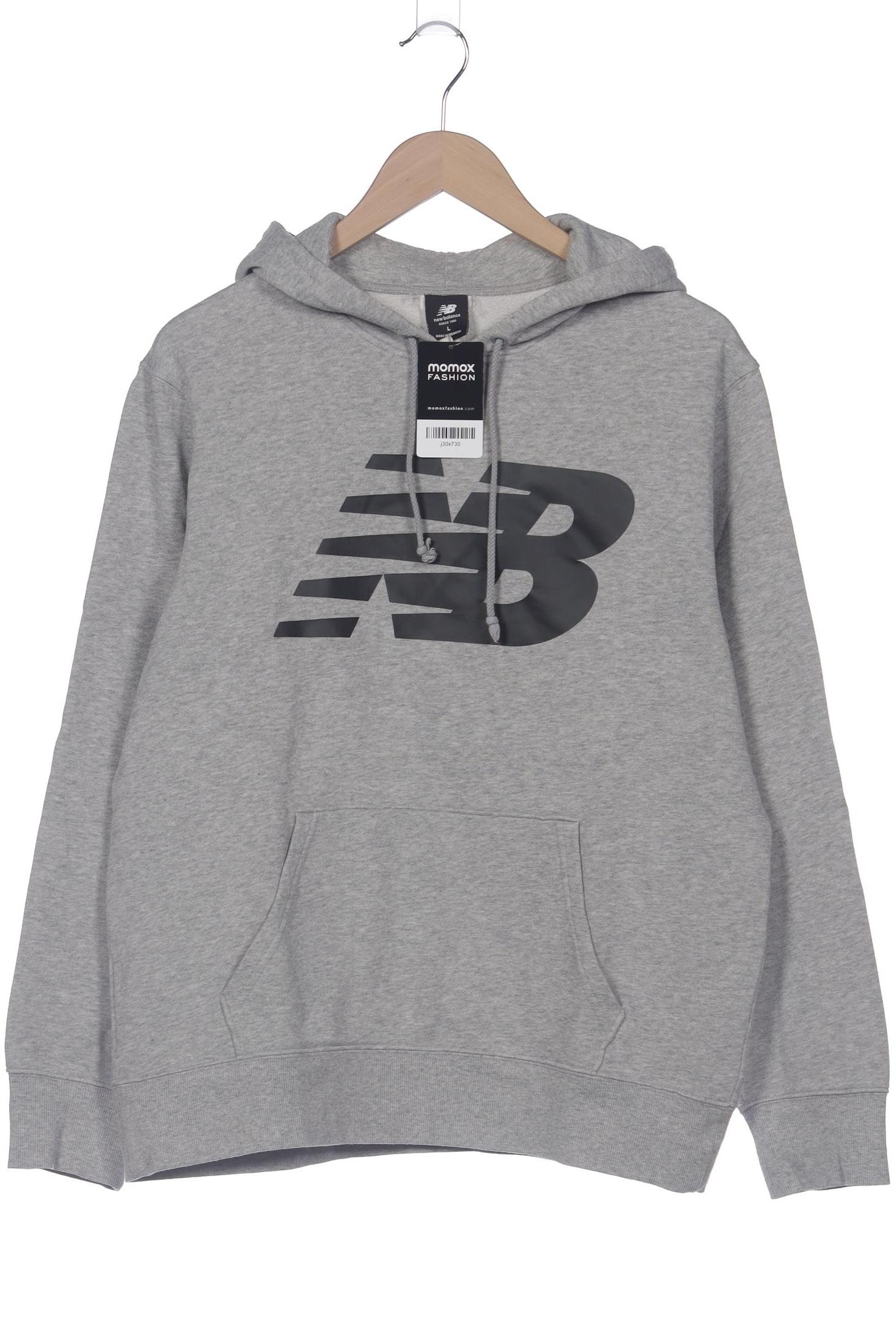 

New Balance Herren Kapuzenpullover, grau, Gr. 52