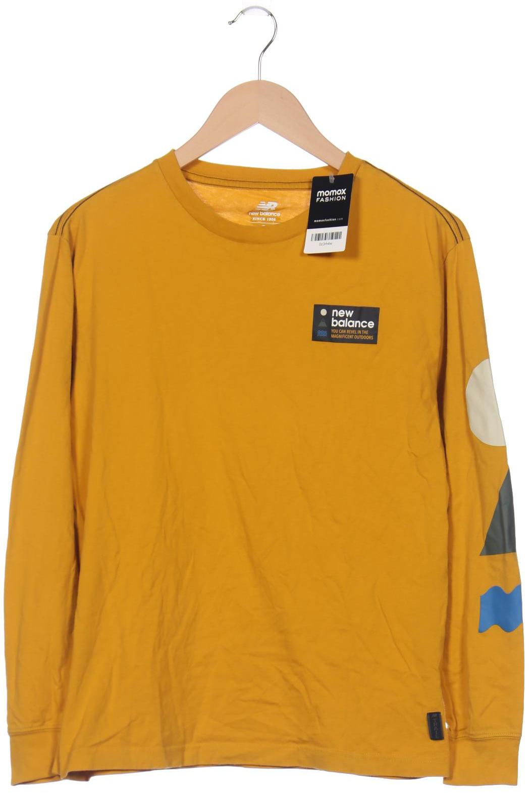 

New Balance Herren Langarmshirt, gelb, Gr. 46