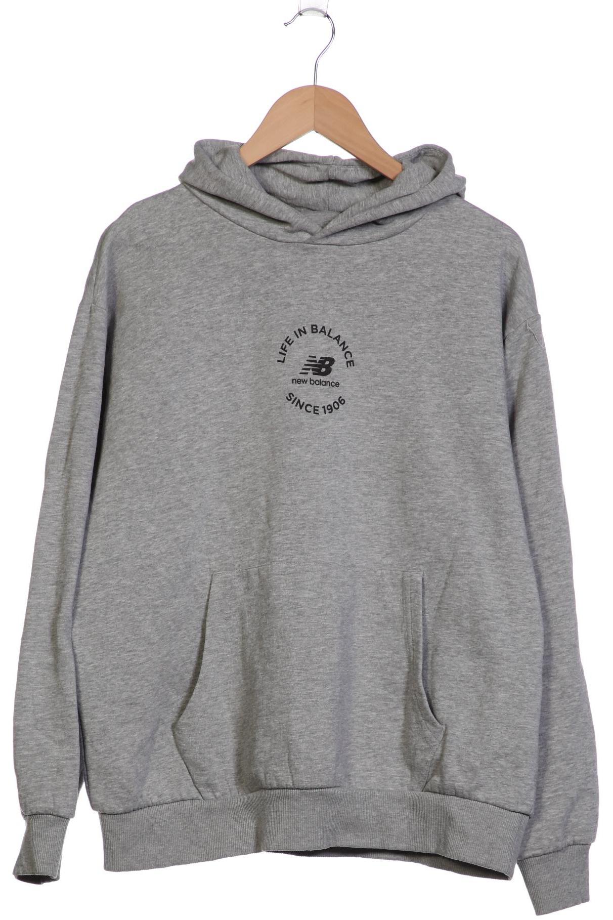 

New Balance Herren Kapuzenpullover, grau, Gr. 48