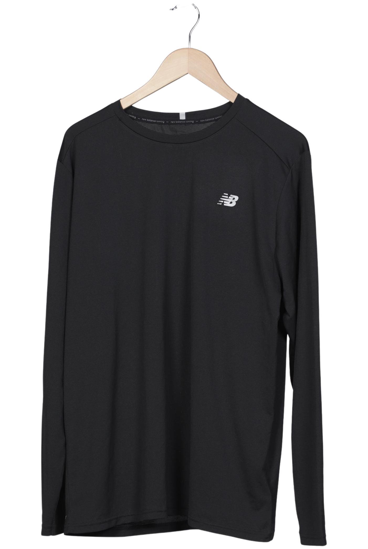 

New Balance Herren Langarmshirt, schwarz, Gr. 54