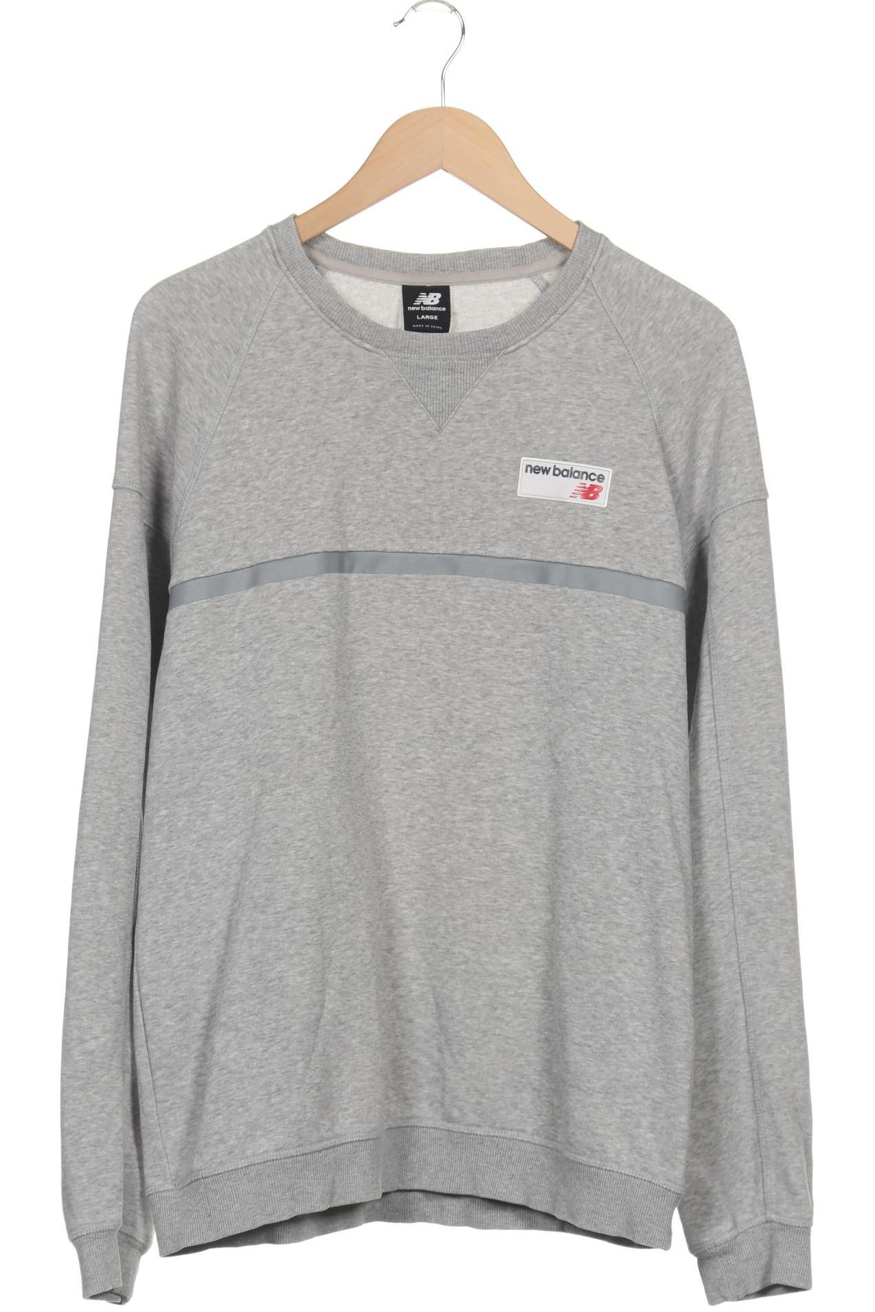 

New Balance Herren Sweatshirt, grau, Gr. 52