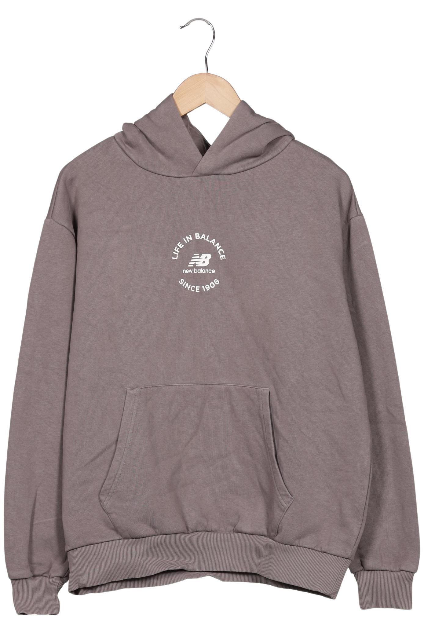 

New Balance Herren Kapuzenpullover, grau, Gr. 46