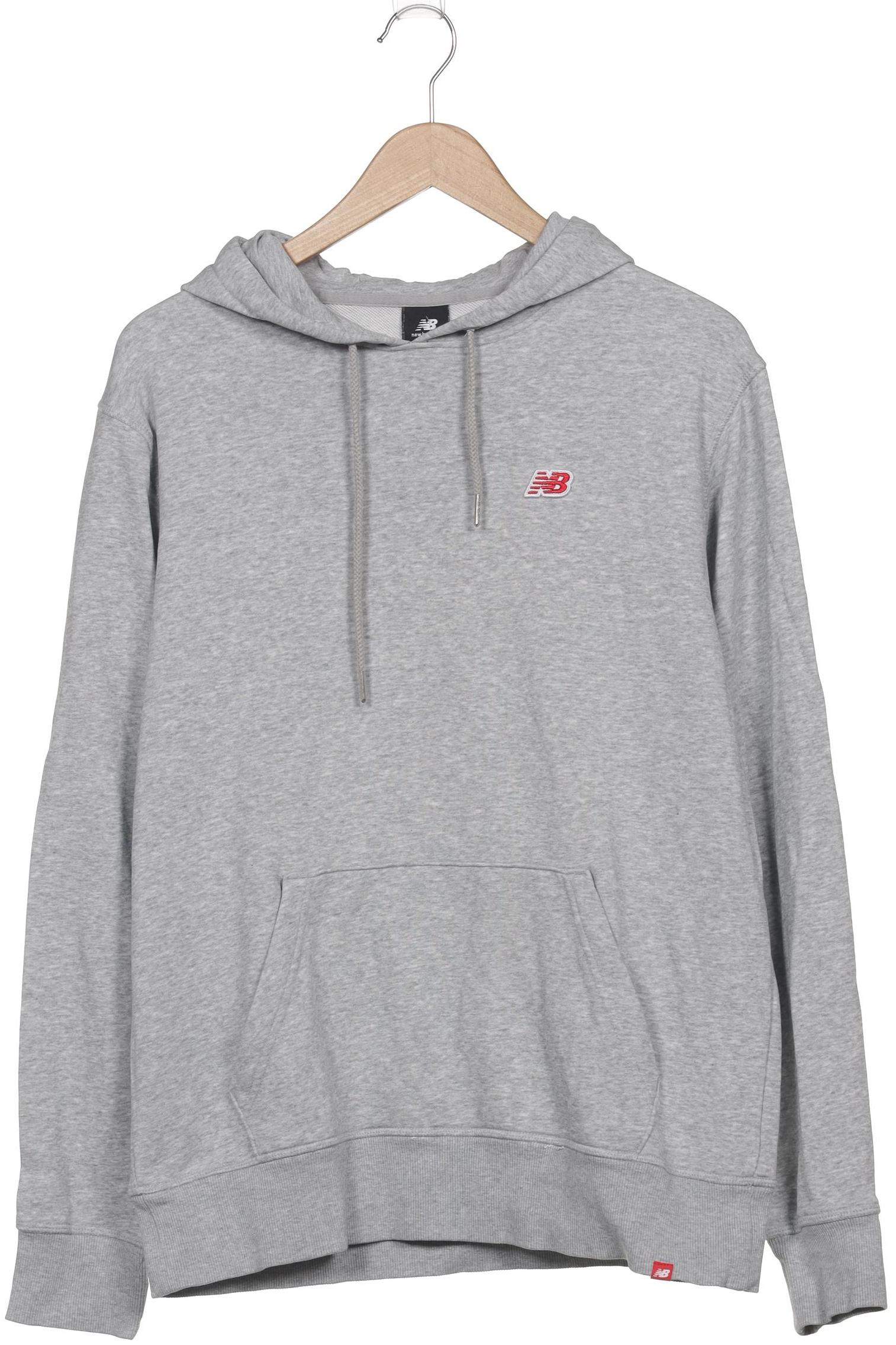 

New Balance Herren Kapuzenpullover, grau, Gr. 52