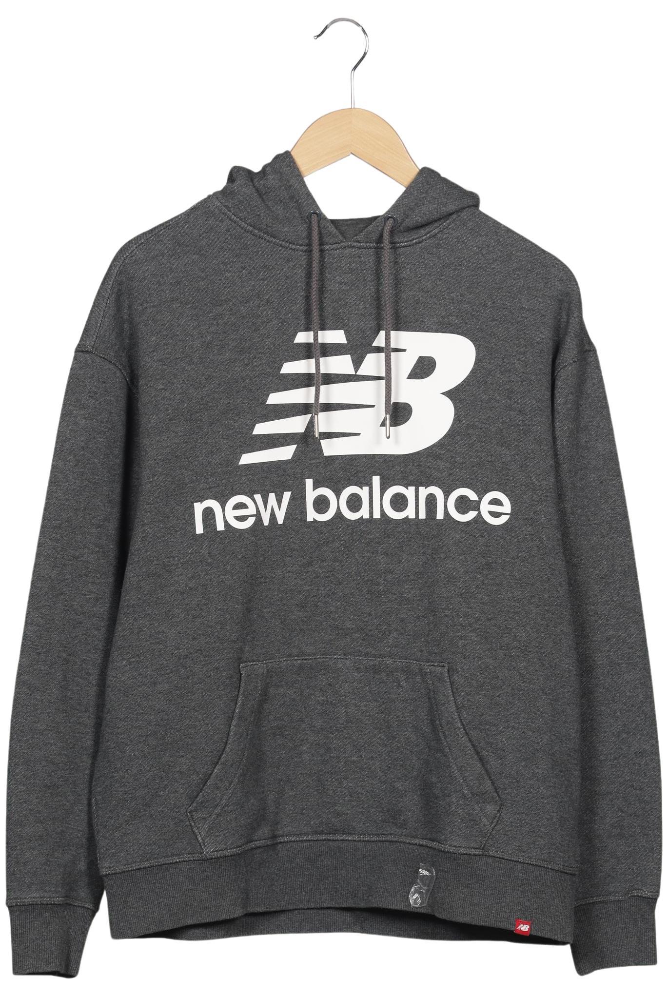 

New Balance Herren Kapuzenpullover, grau, Gr. 46