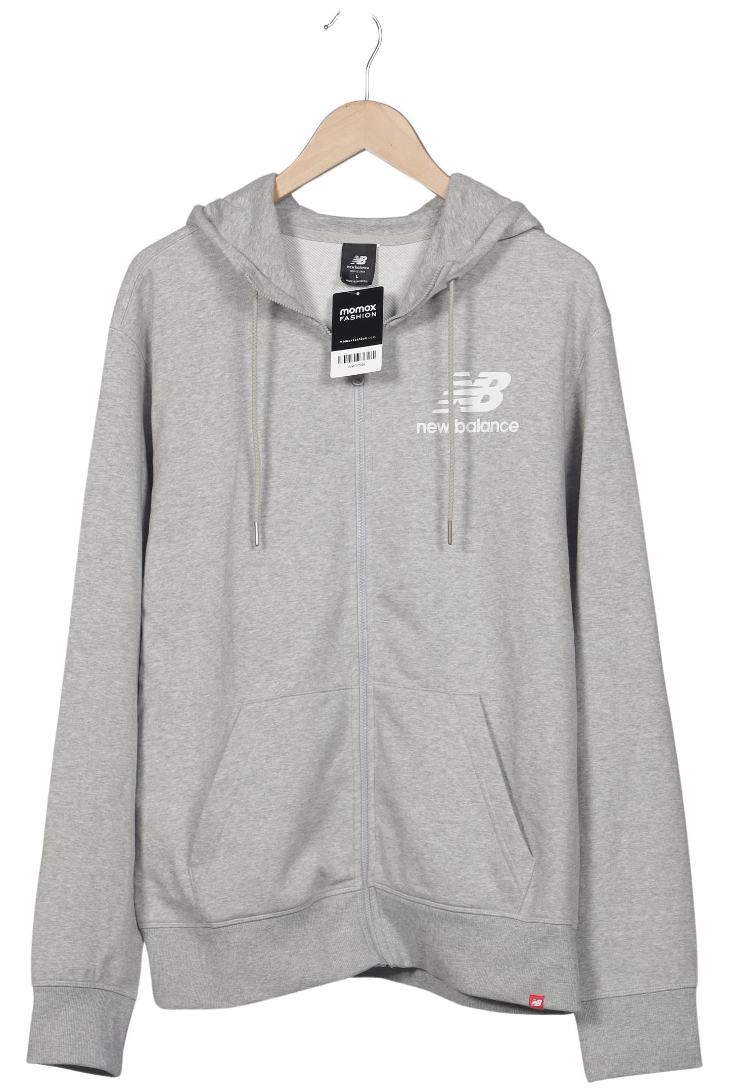 

New Balance Herren Kapuzenpullover, grau, Gr. 52