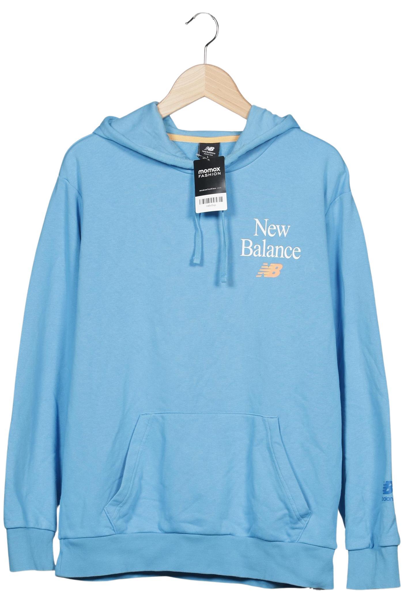 Thumbnail - New Balance Herren Kapuzenpullover, hellblau, Gr. 52