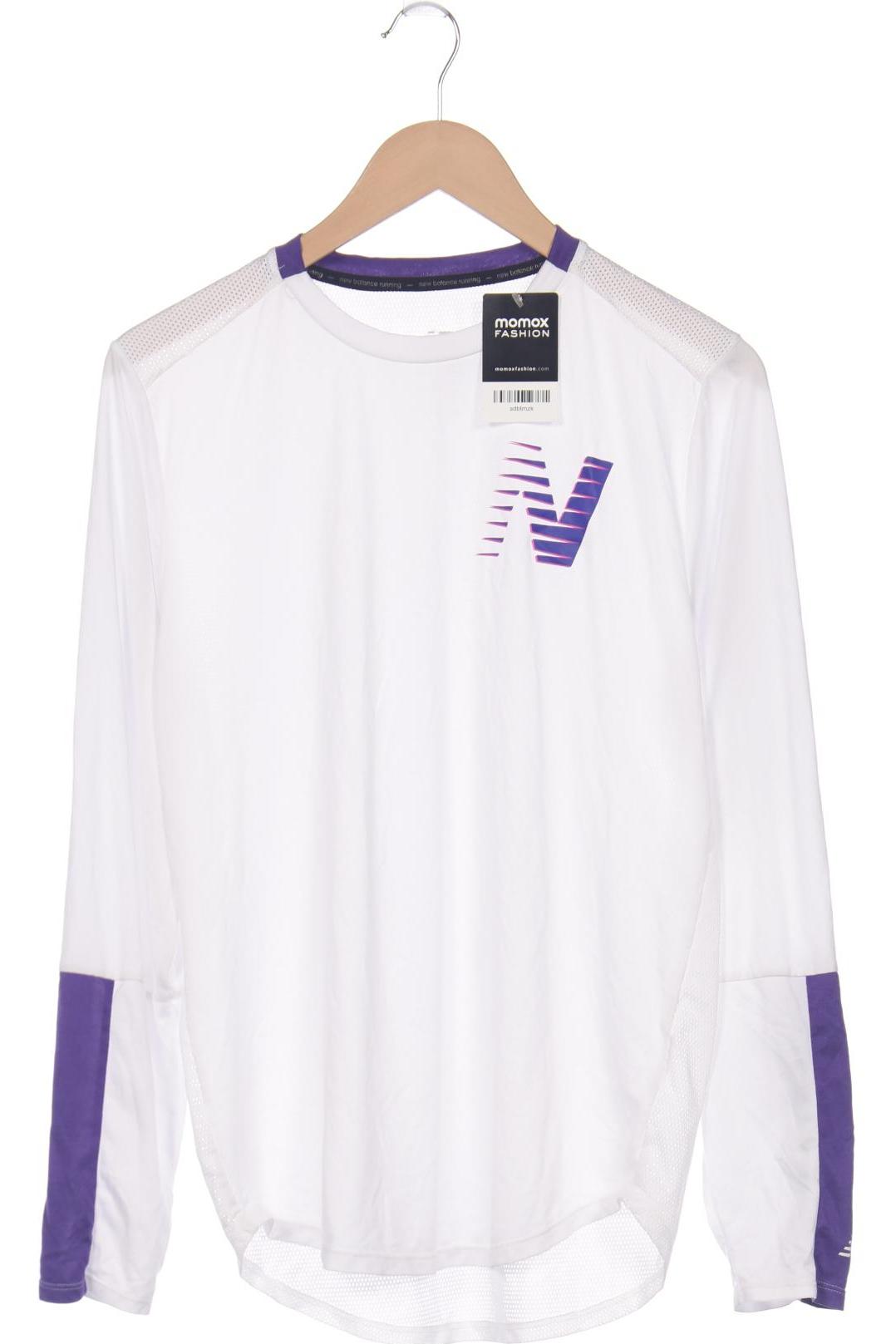 

New Balance Herren Langarmshirt, weiß, Gr. 48