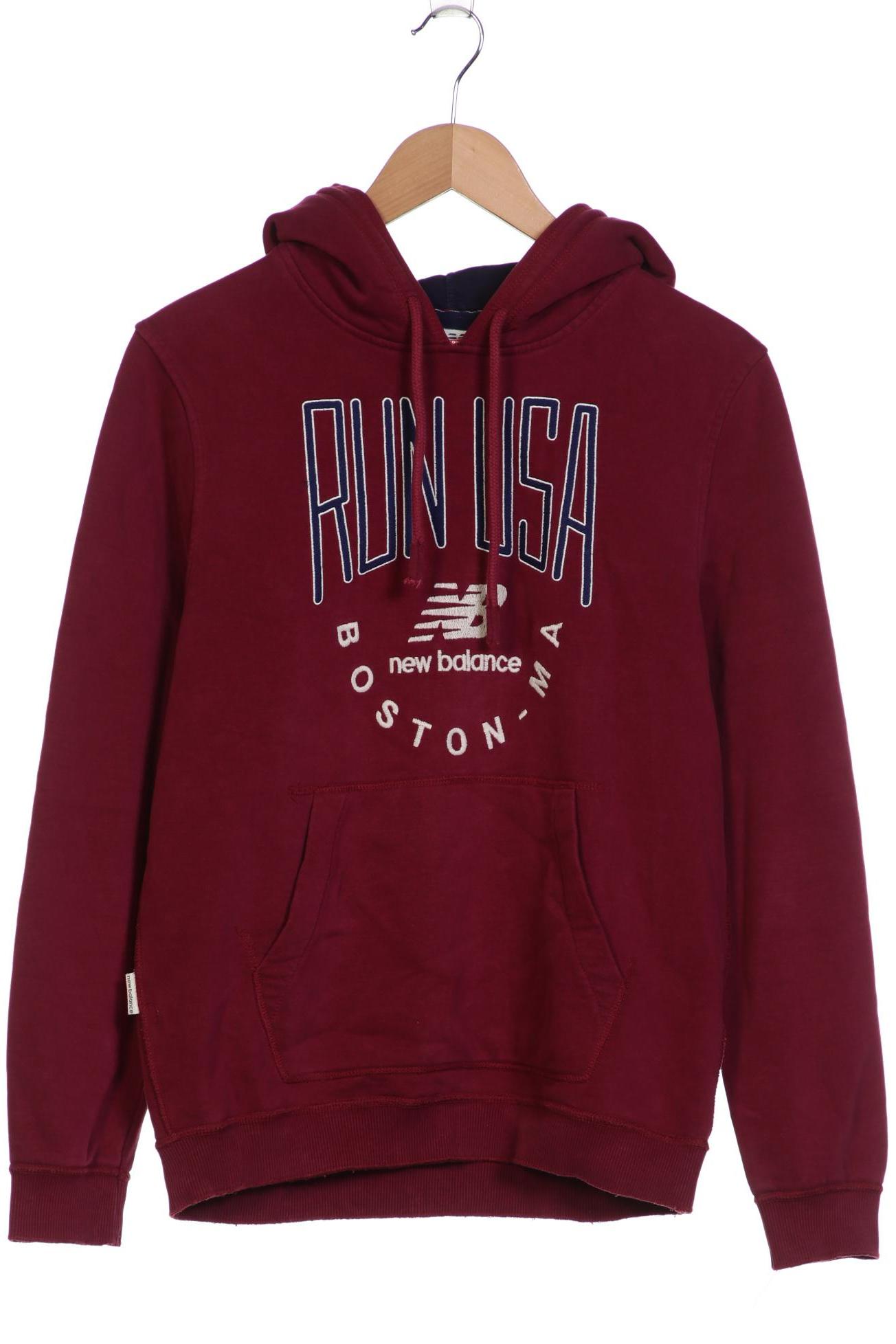 

New Balance Herren Kapuzenpullover, bordeaux, Gr. 48