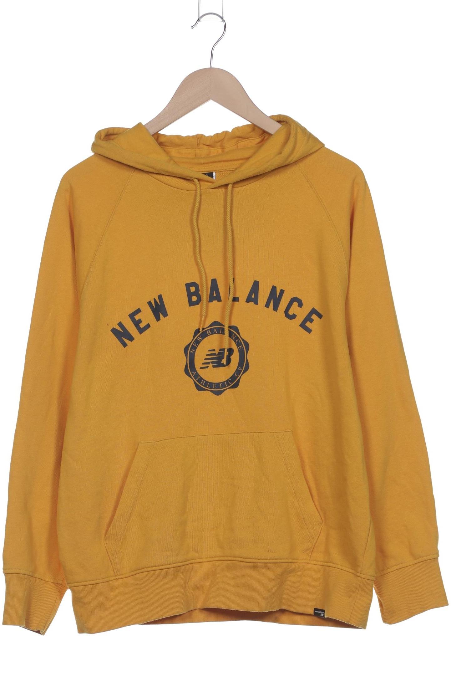 

New Balance Herren Kapuzenpullover, gelb, Gr. 52