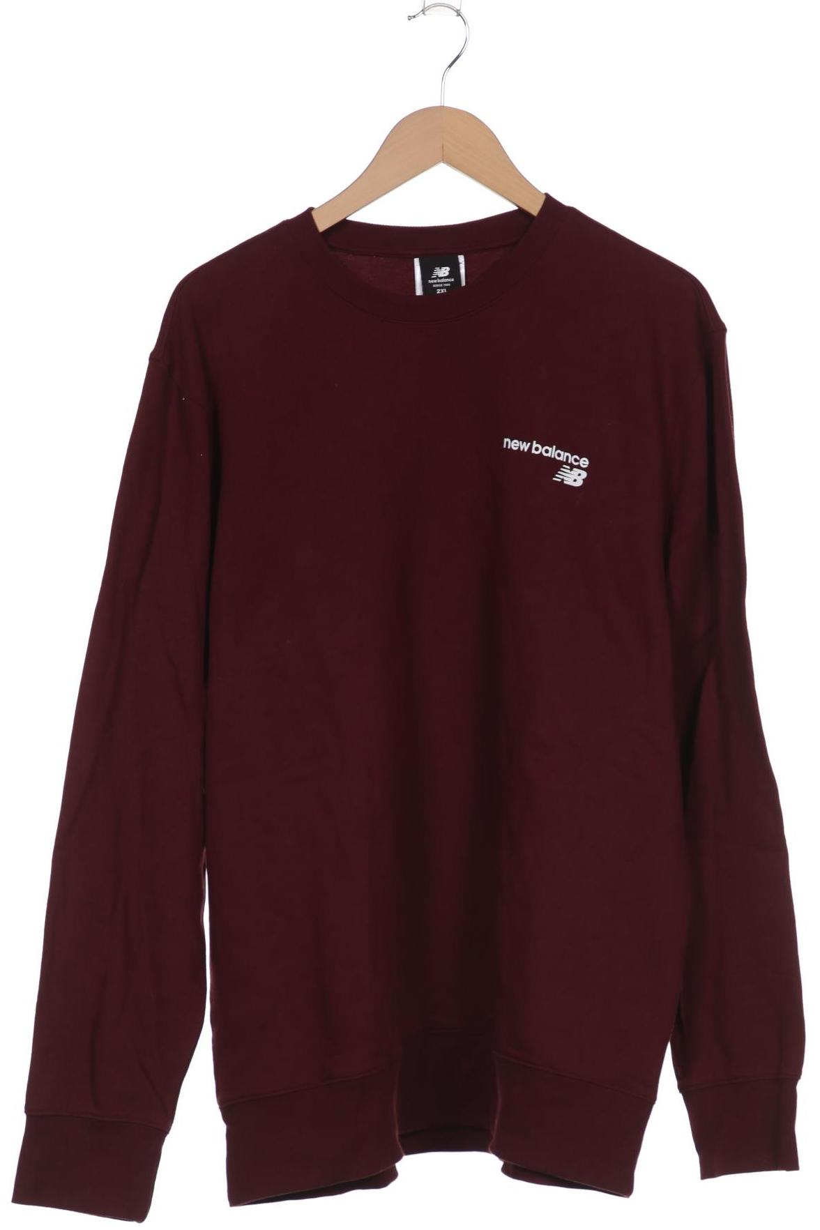 

New Balance Herren Sweatshirt, bordeaux