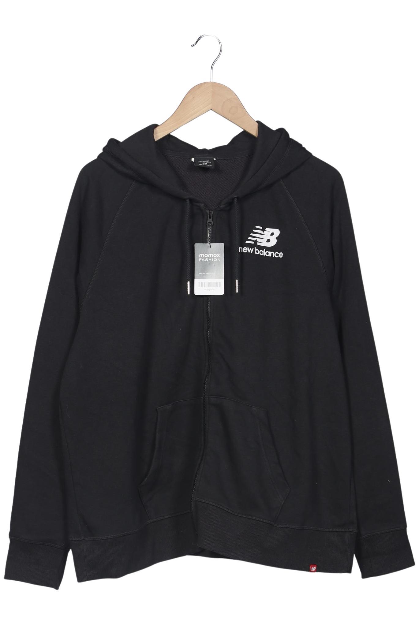 

New Balance Herren Kapuzenpullover, schwarz, Gr. 56