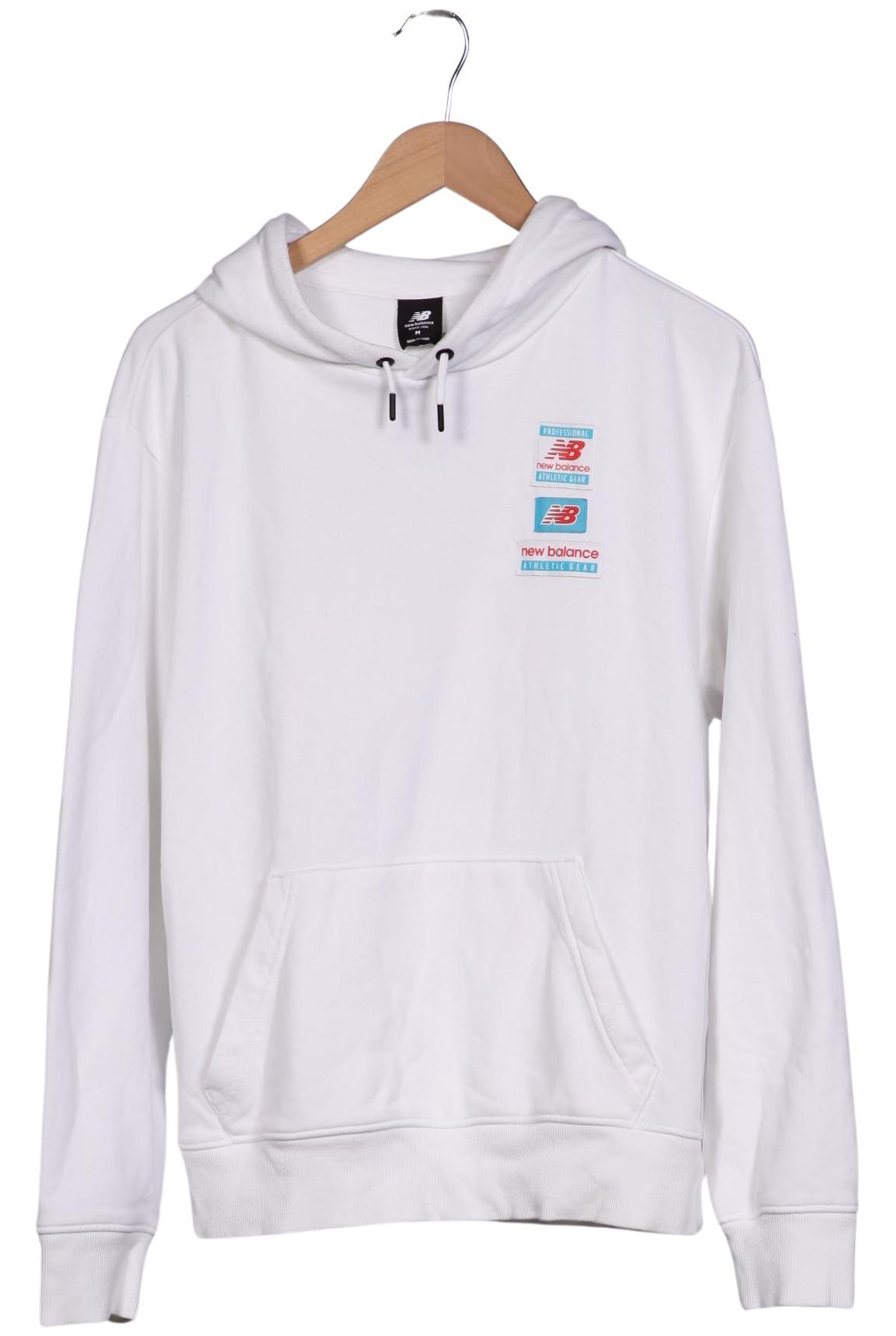

New Balance Herren Kapuzenpullover, weiß, Gr. 48