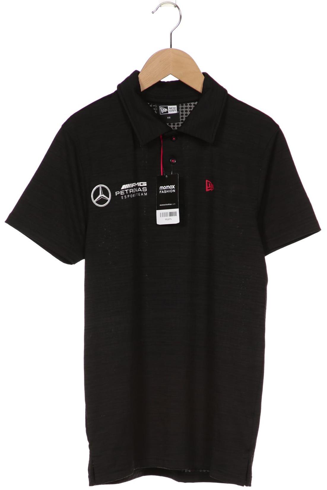 

New Era Damen Poloshirt, schwarz