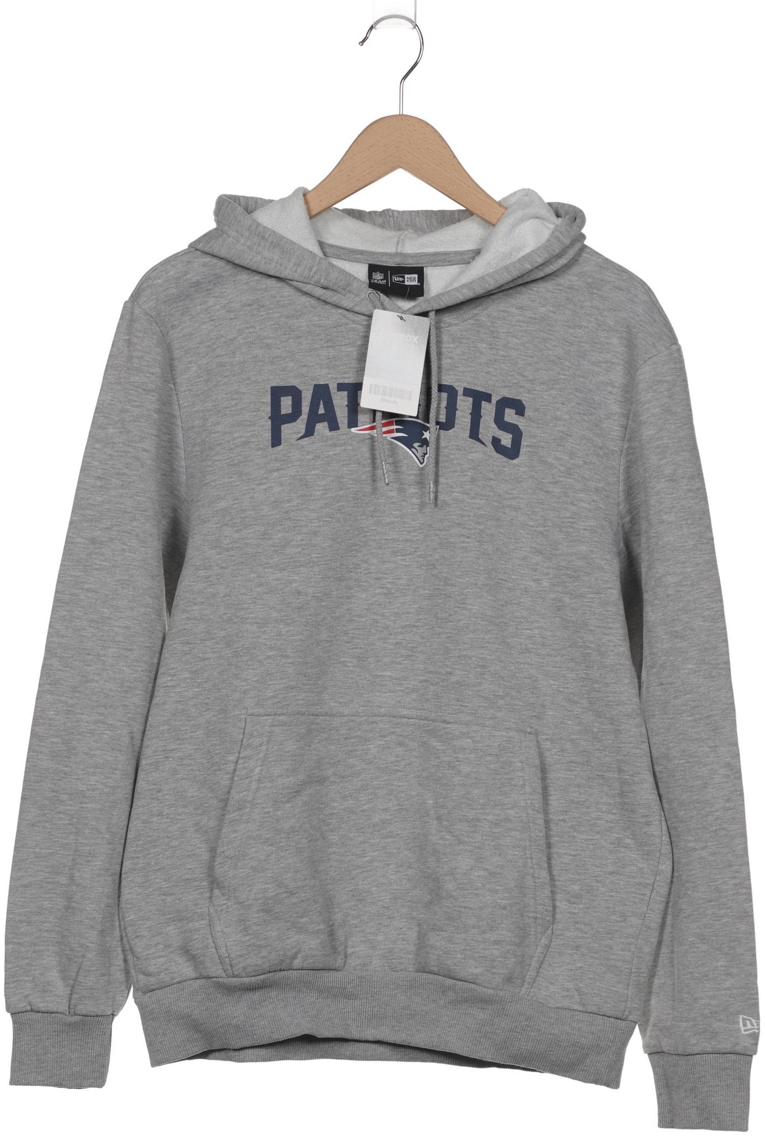 

New Era Herren Kapuzenpullover, grau, Gr. 52