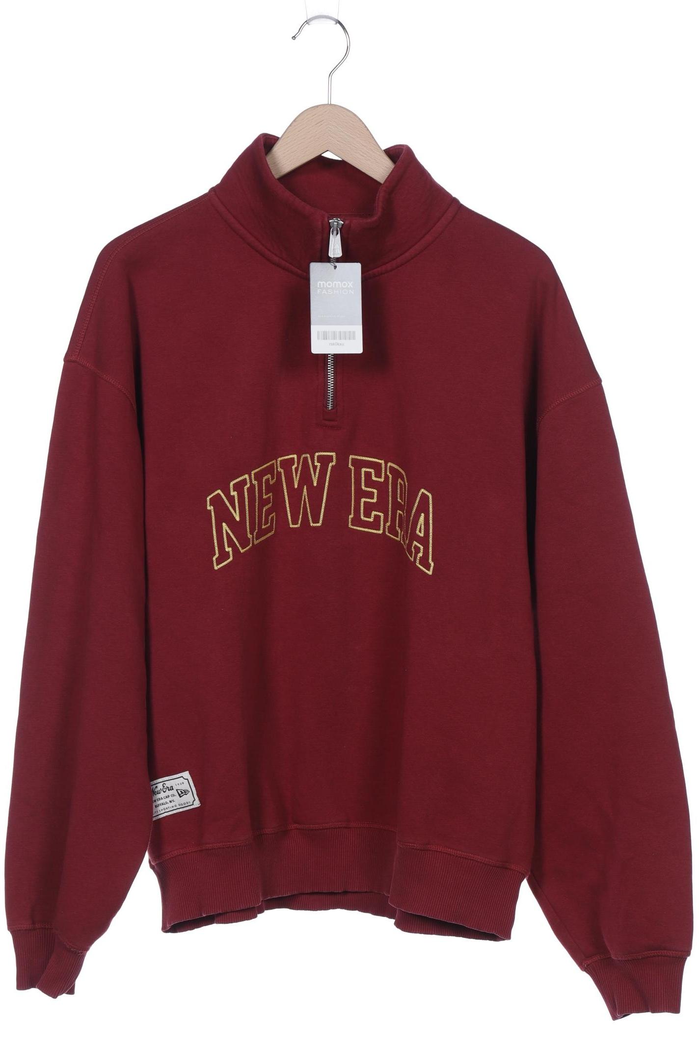 

New Era Herren Sweatshirt, bordeaux, Gr. 54
