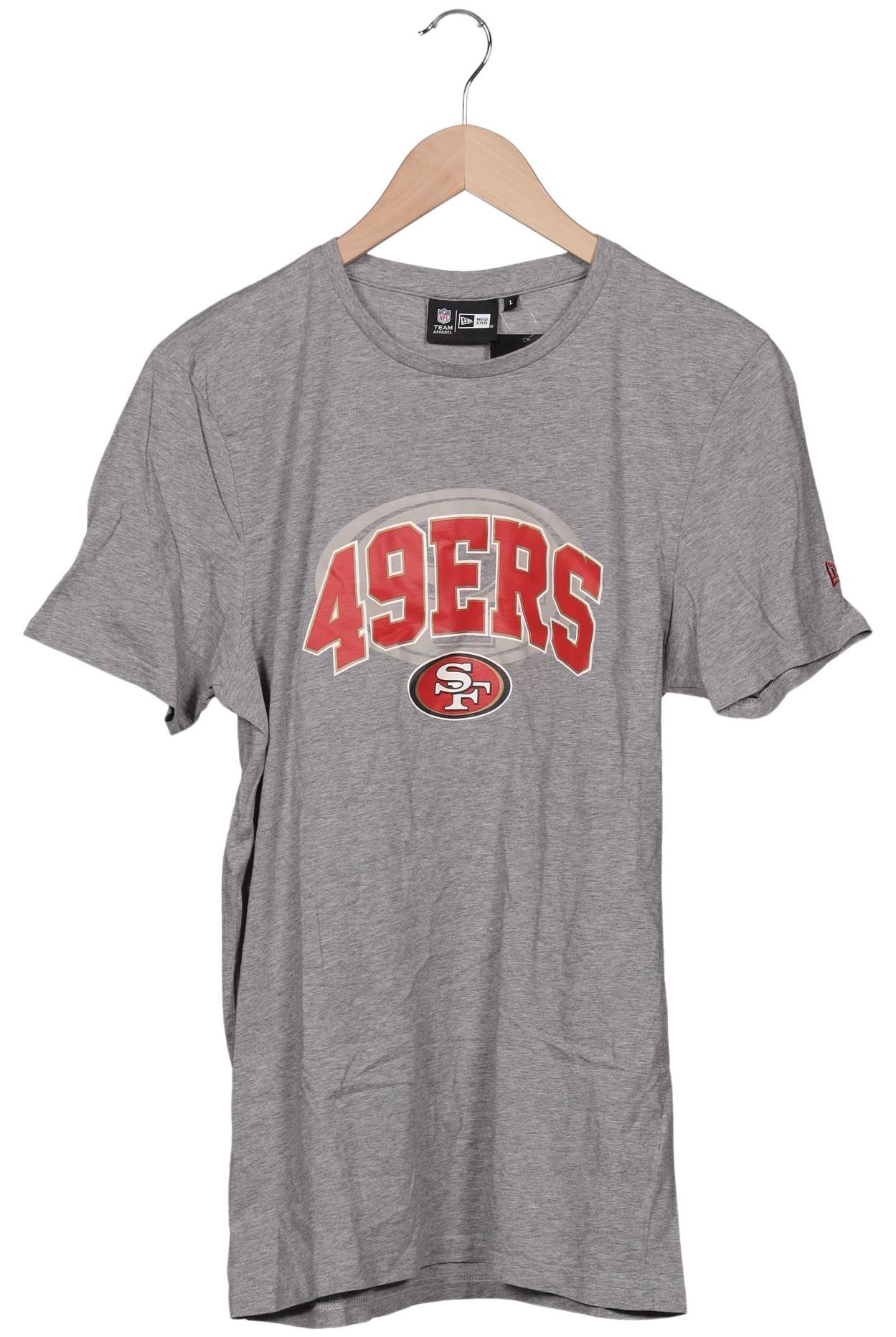 

New Era Herren T-Shirt, grau, Gr. 52