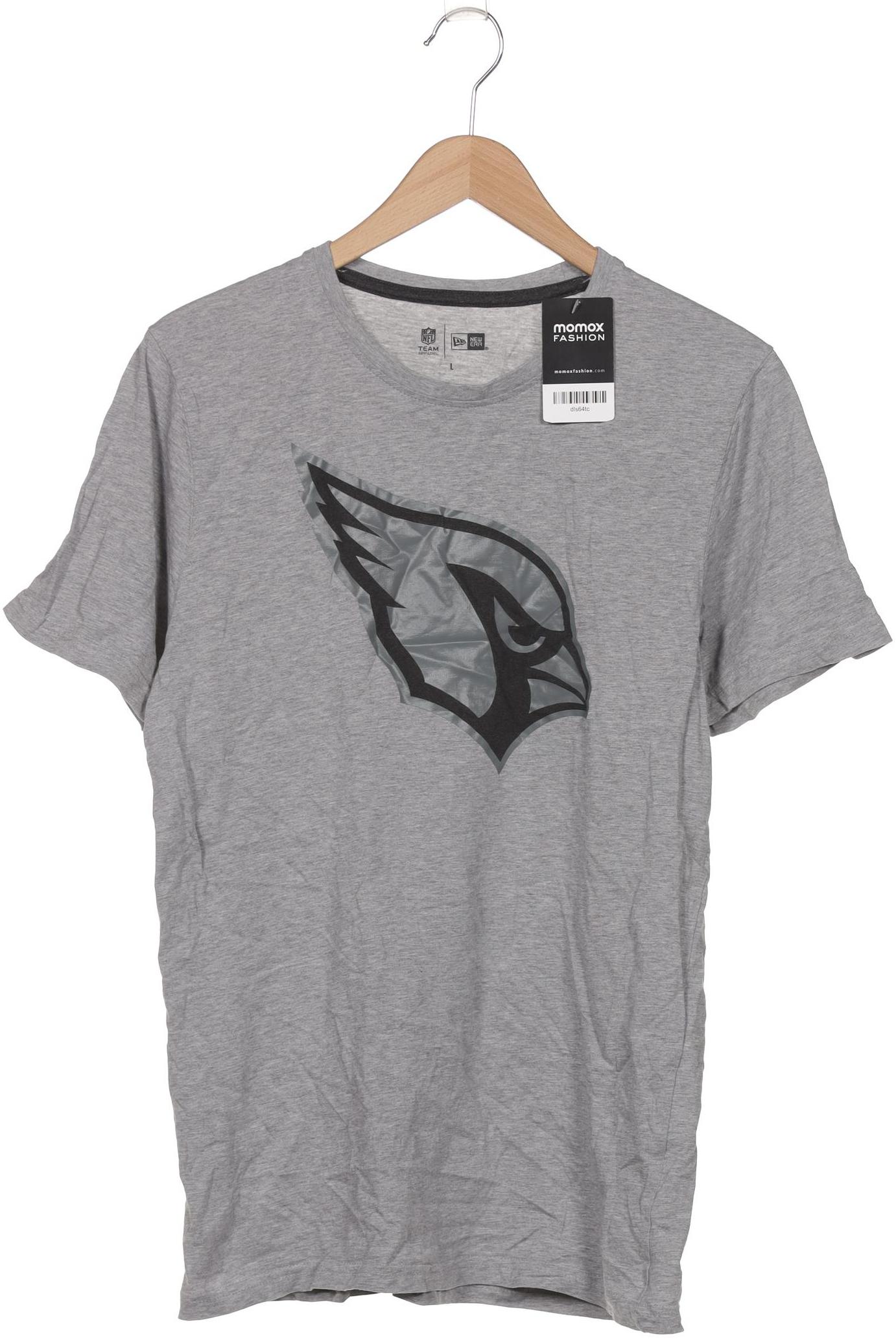 

New Era Herren T-Shirt, grau, Gr. 52