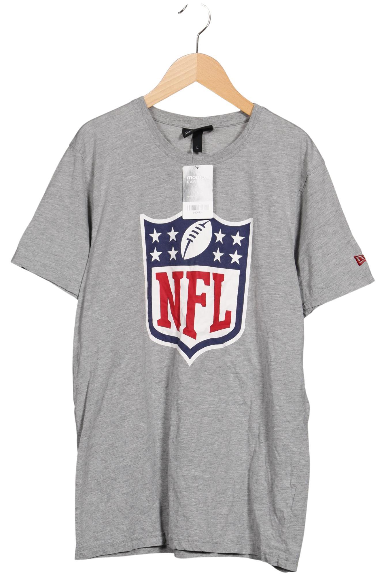 

New Era Herren T-Shirt, grau, Gr. 52