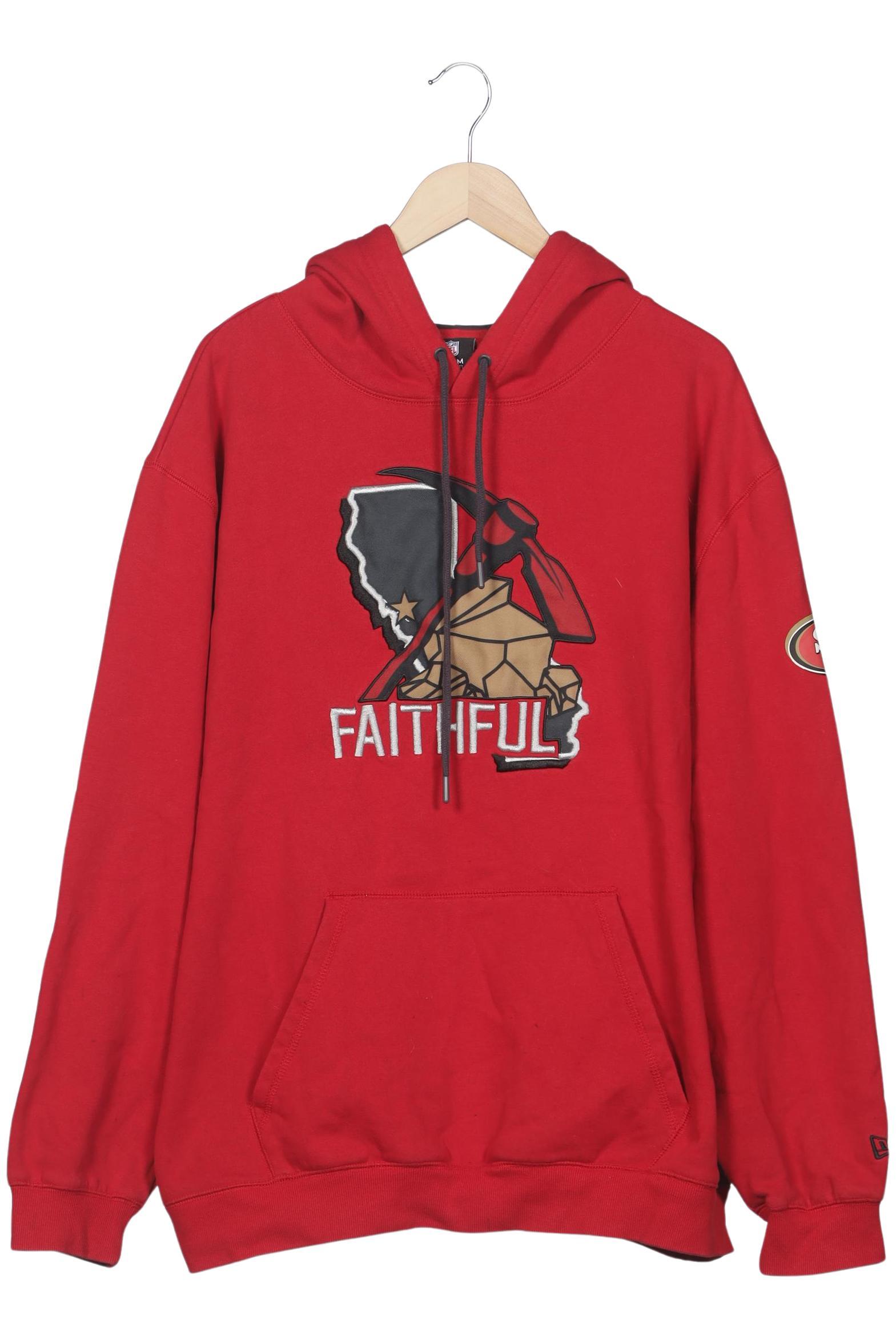 

New Era Herren Kapuzenpullover, rot, Gr. 58