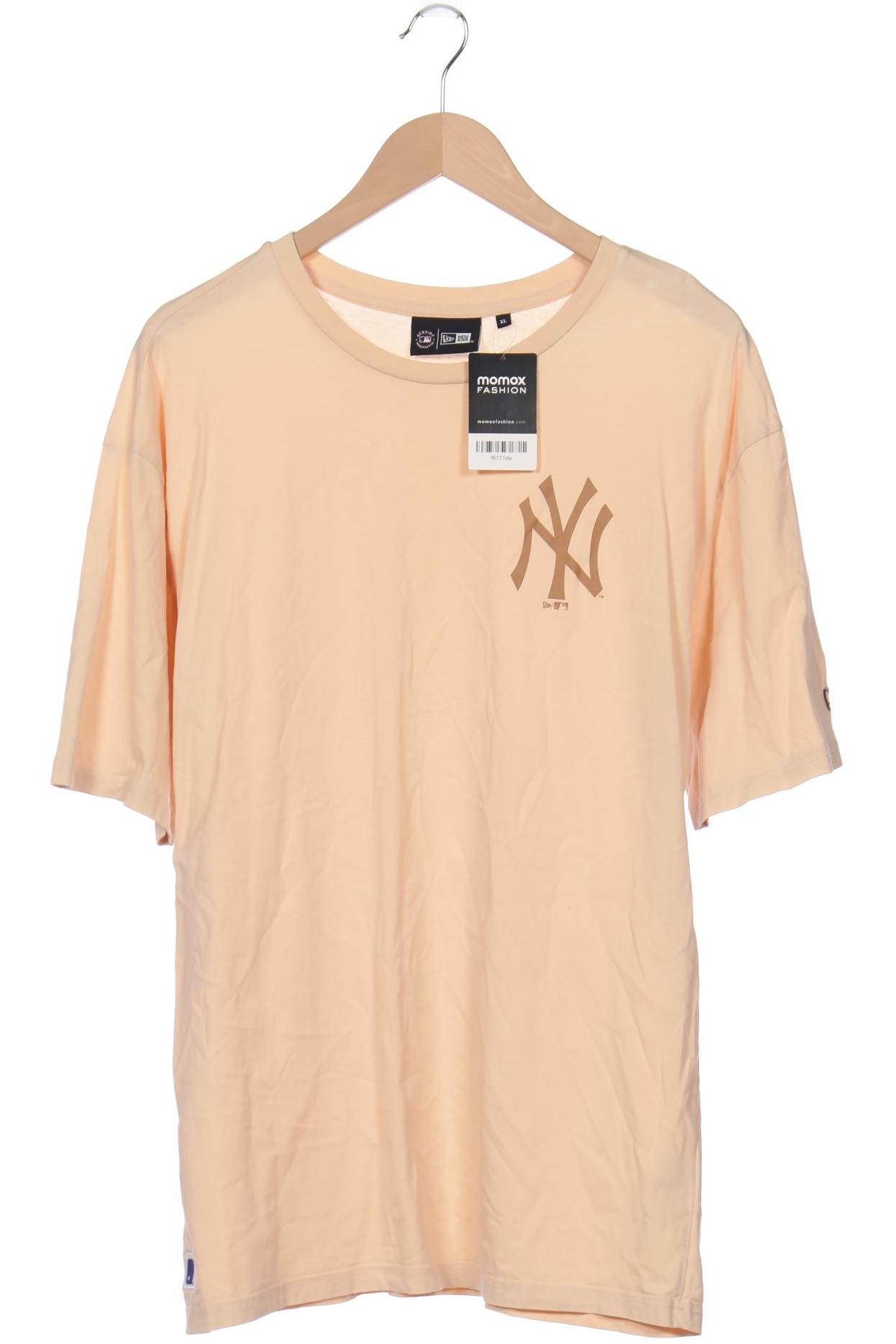 

New Era Herren T-Shirt, cremeweiß