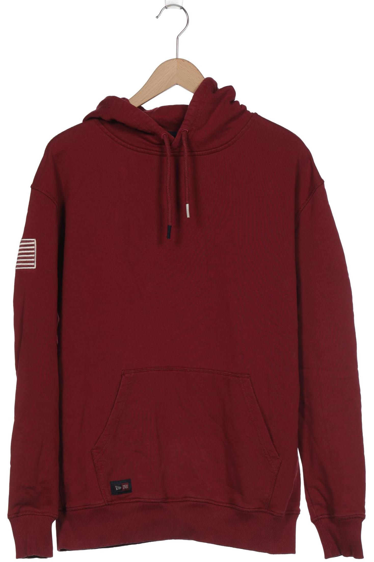 

New Era Herren Kapuzenpullover, bordeaux