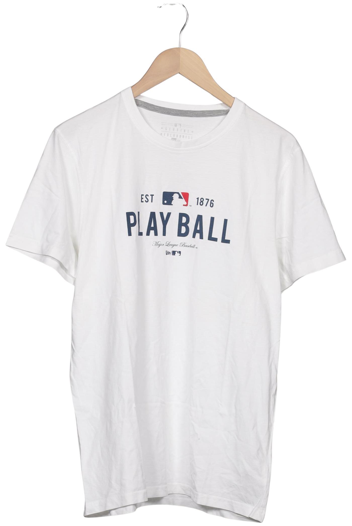 

New Era Herren T-Shirt, weiß, Gr. 52