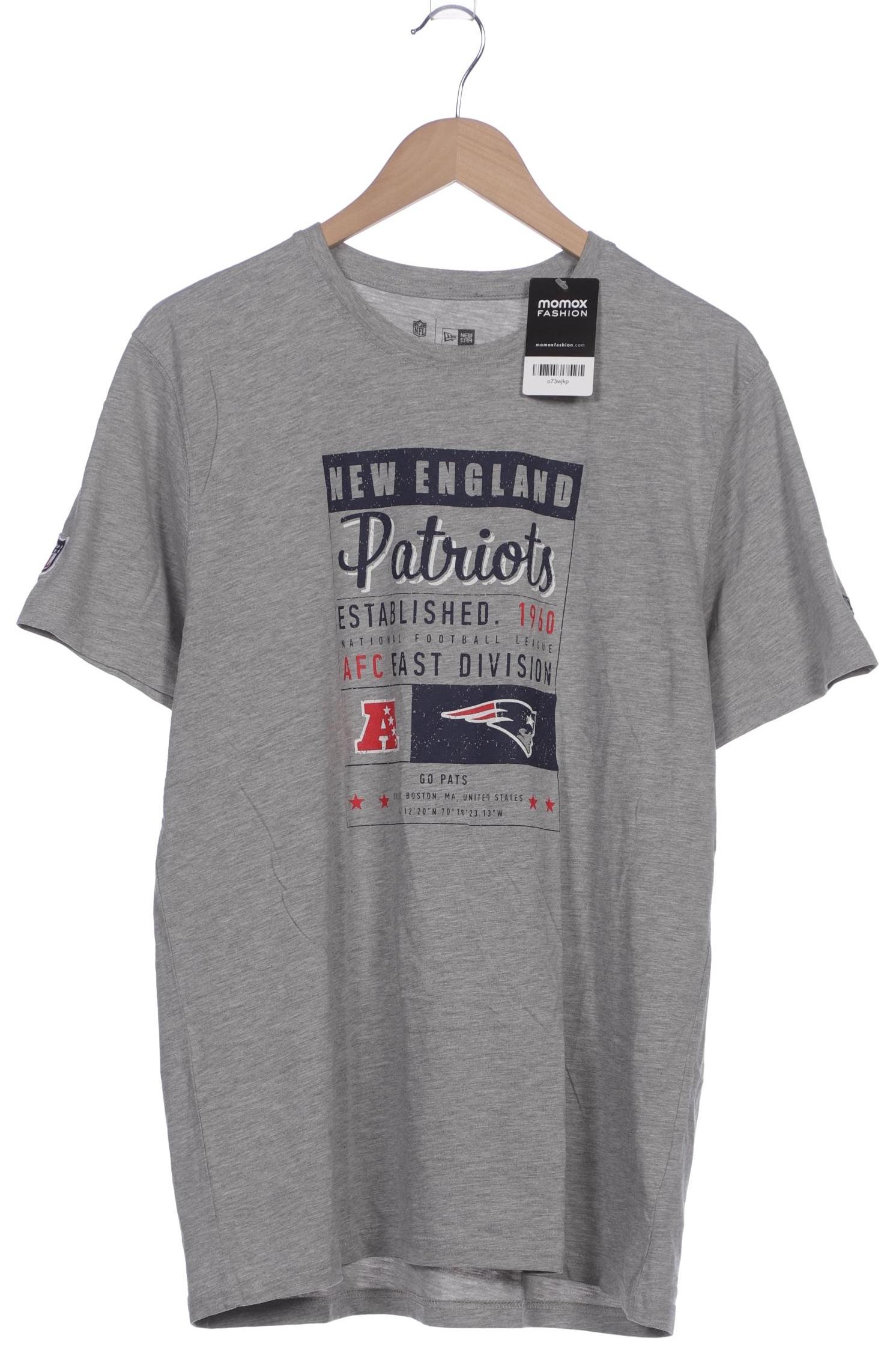 

New Era Herren T-Shirt, grau, Gr. 54