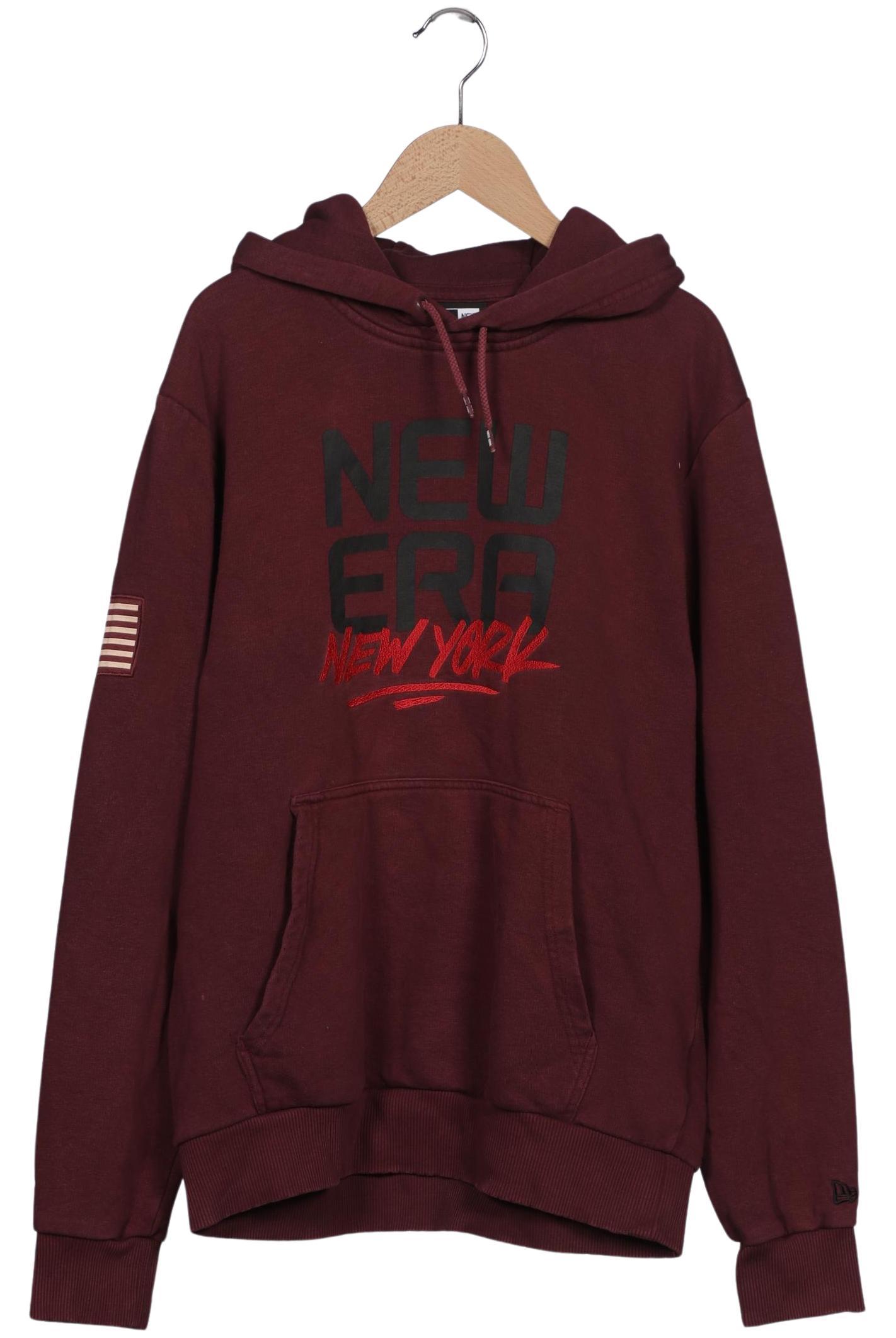 

New Era Herren Kapuzenpullover, bordeaux, Gr. 48