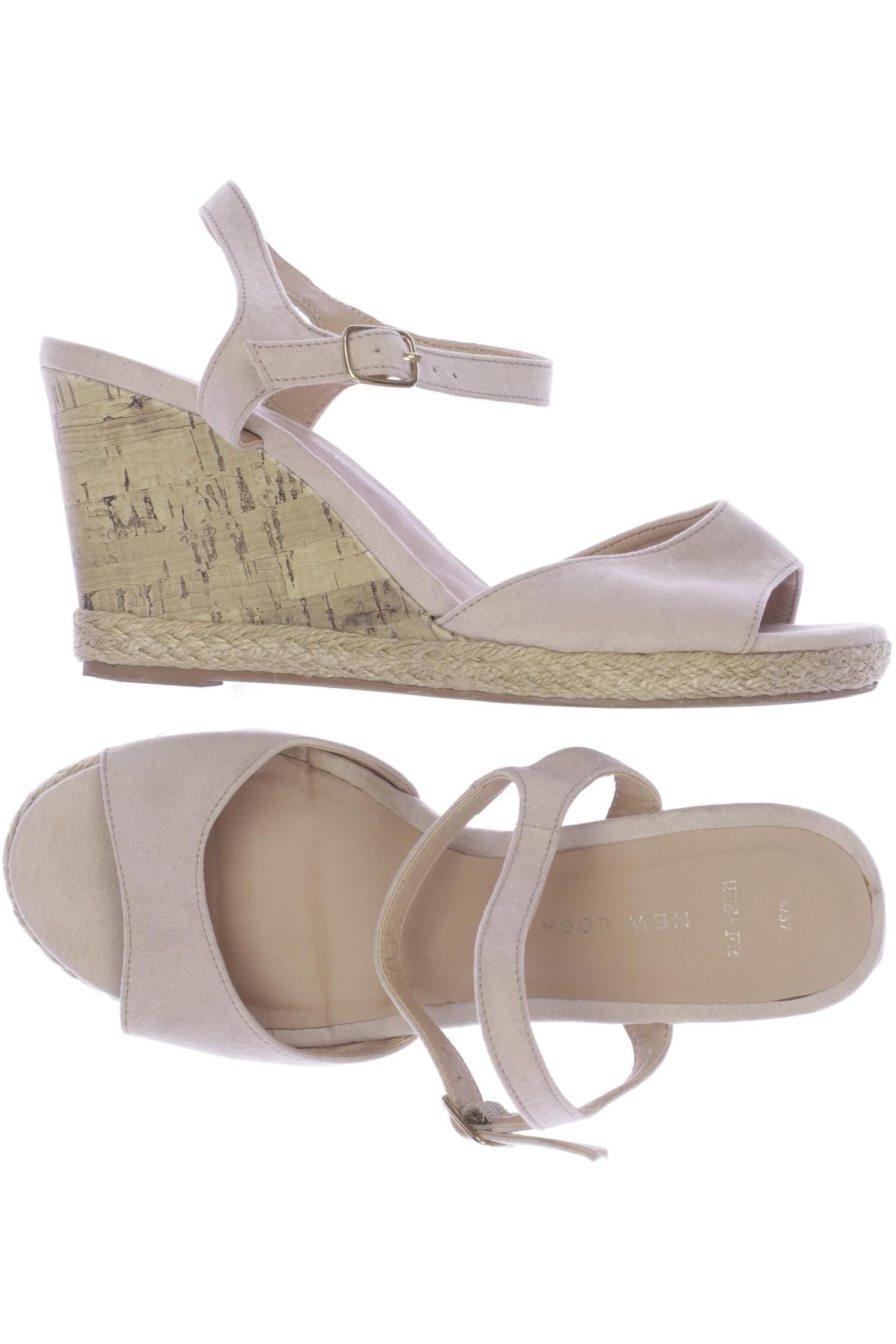

New Look Damen Sandale, beige, Gr. 37