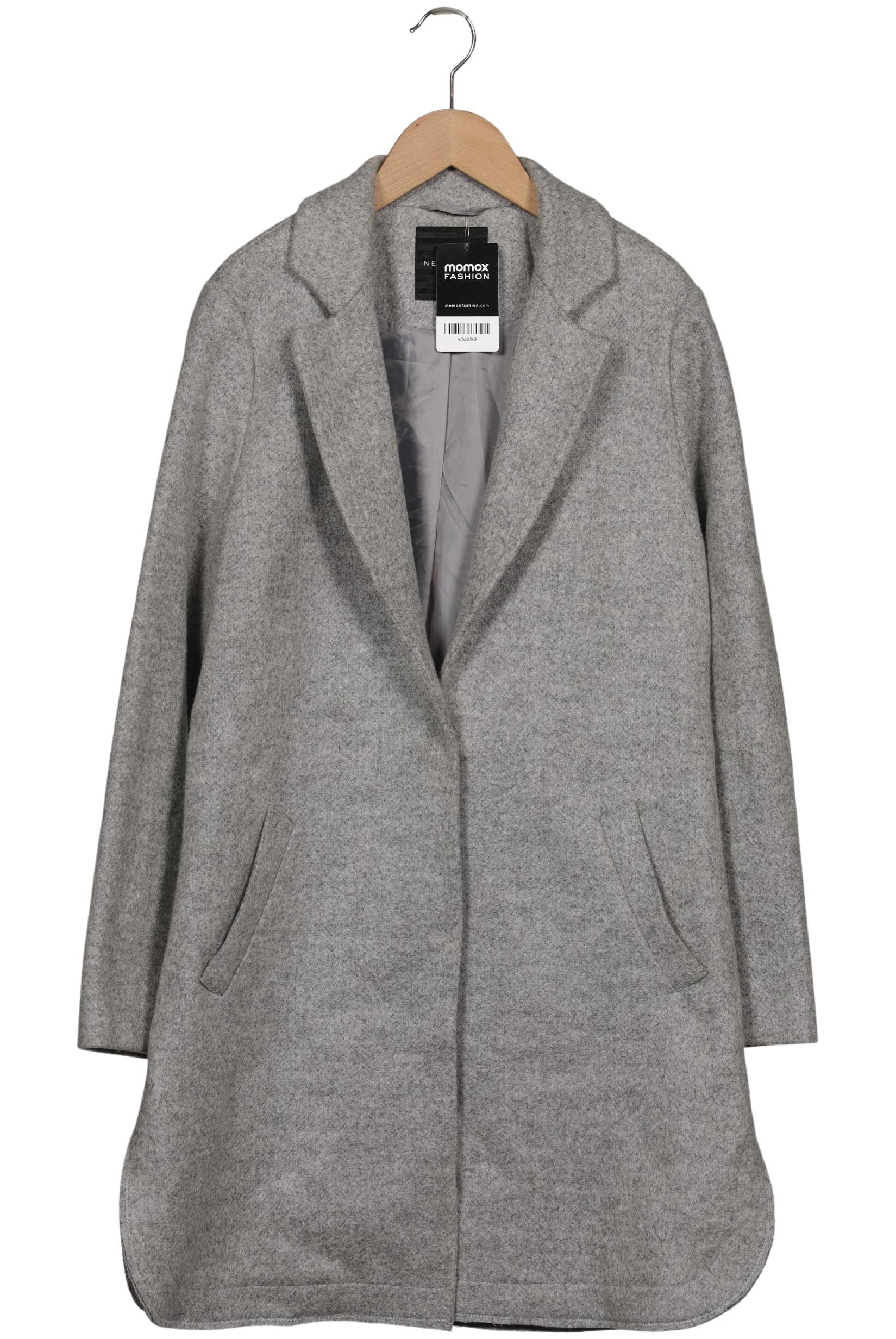 

New Look Damen Mantel, grau, Gr. 38