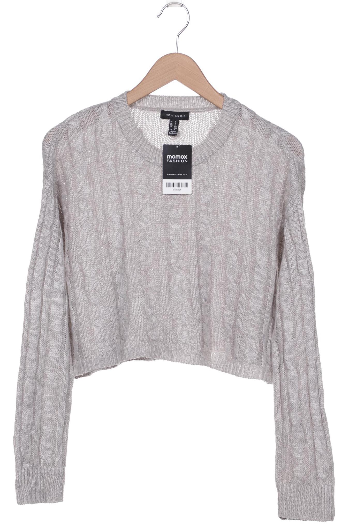 

New Look Damen Pullover, grau, Gr. 36
